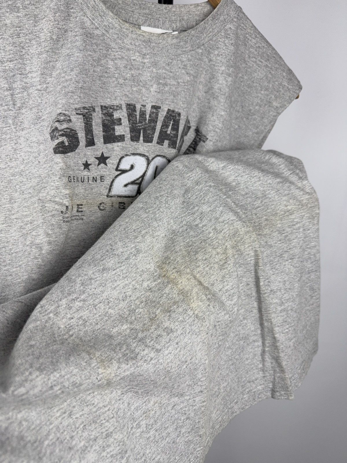 NASCAR Vintage 2003 NASCAR Tony Stewart 20 Racing Sleeveless Tee Size US M / EU 48-50 / 2 - 8 Thumbnail
