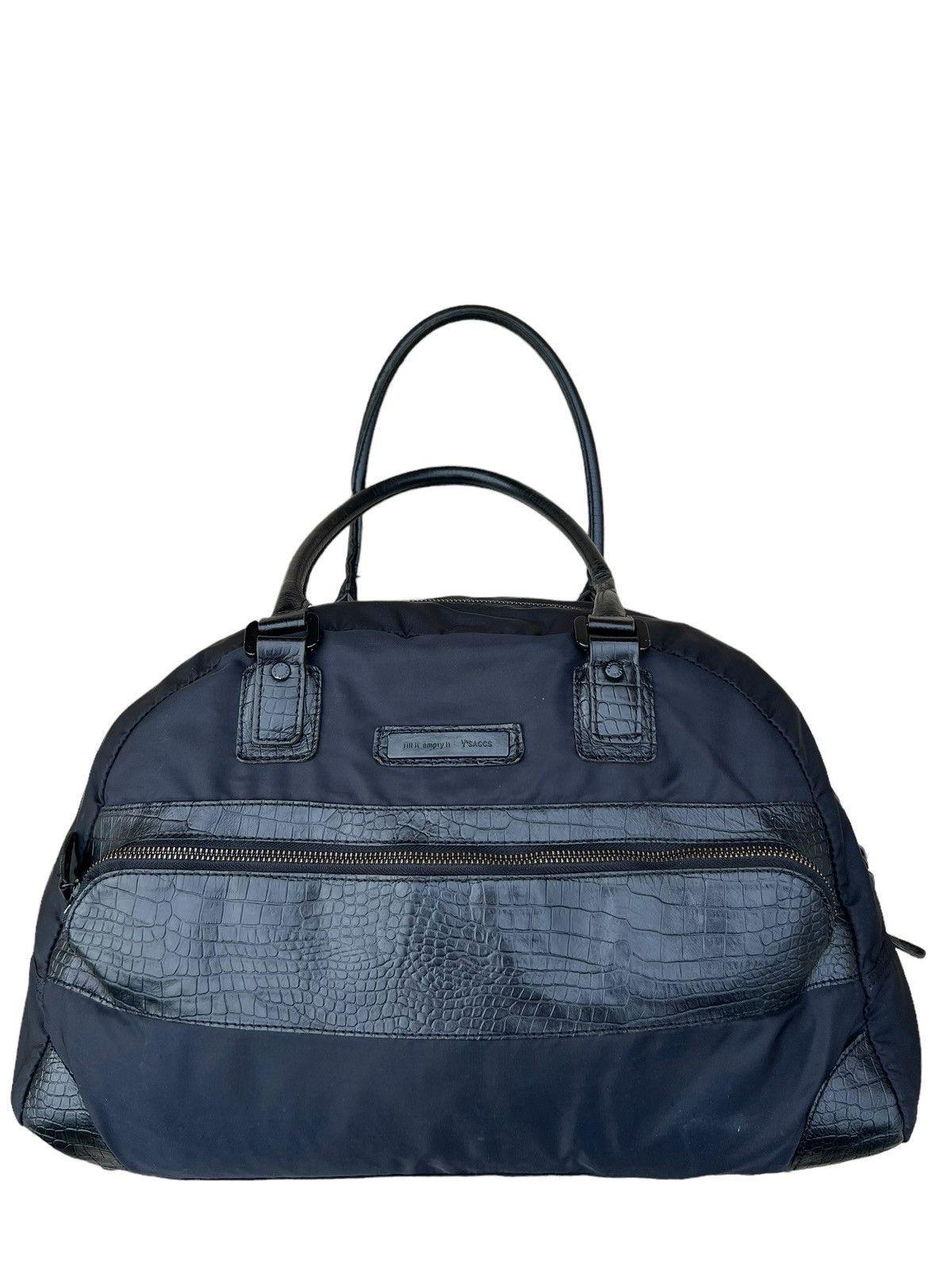 Yohji Yamamoto Vintage 2000s Yohji Yamamoto Y’saccs Huge Handle Bag Size ONE SIZE - 4 Thumbnail