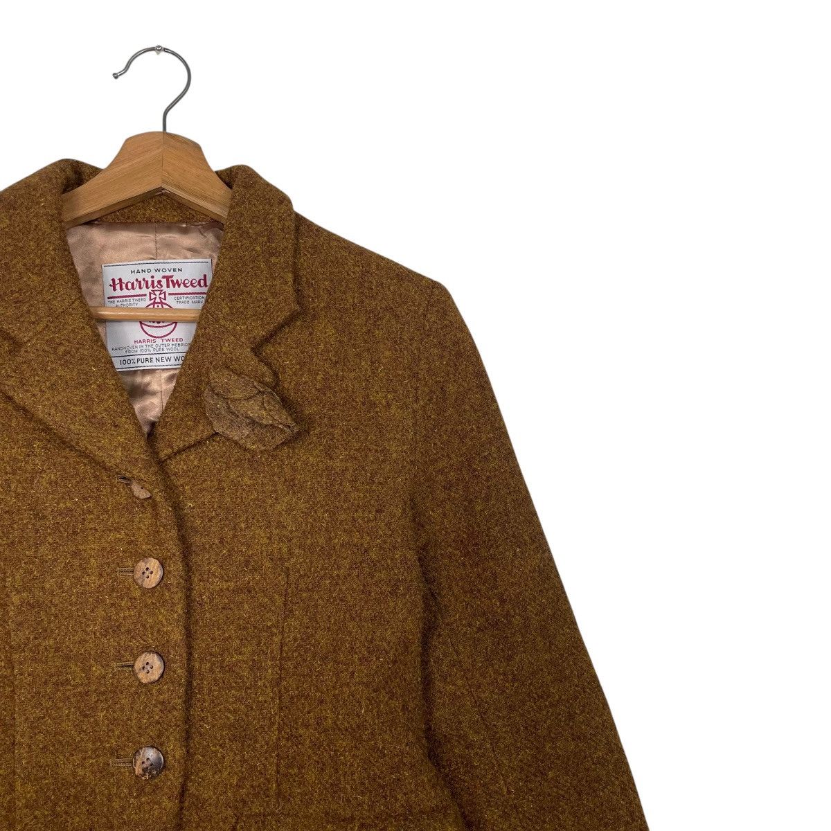 Harris Tweed Vintage Harris Tweed Wool Women Jacket Size XS / US 0-2 / IT 36-38 - 5 Thumbnail