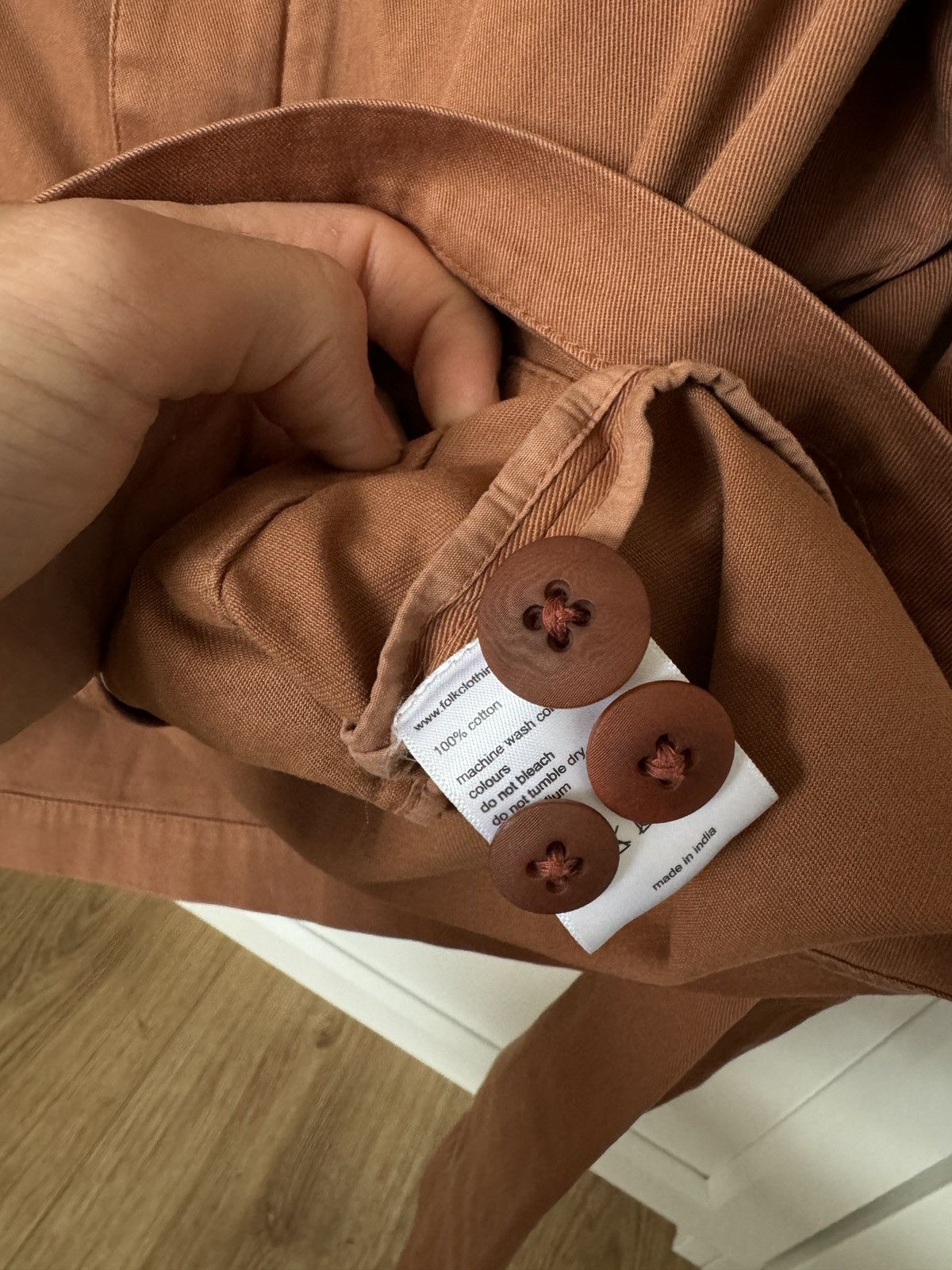 Designer Folk jacket zip up Size US L / EU 52-54 / 3 - 6 Thumbnail