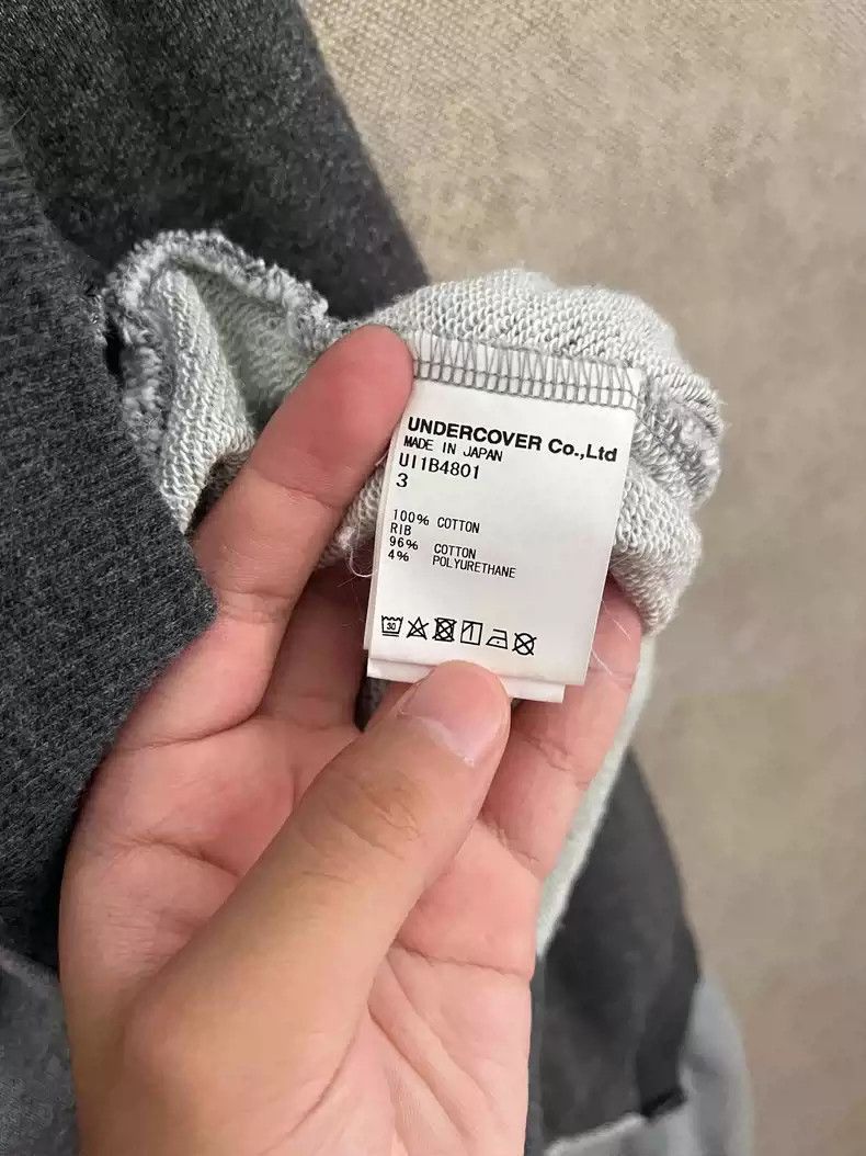 Undercover undercover 22ss Deconstructing patchwork hoodies Size US L / EU 52-54 / 3 - 4 Thumbnail