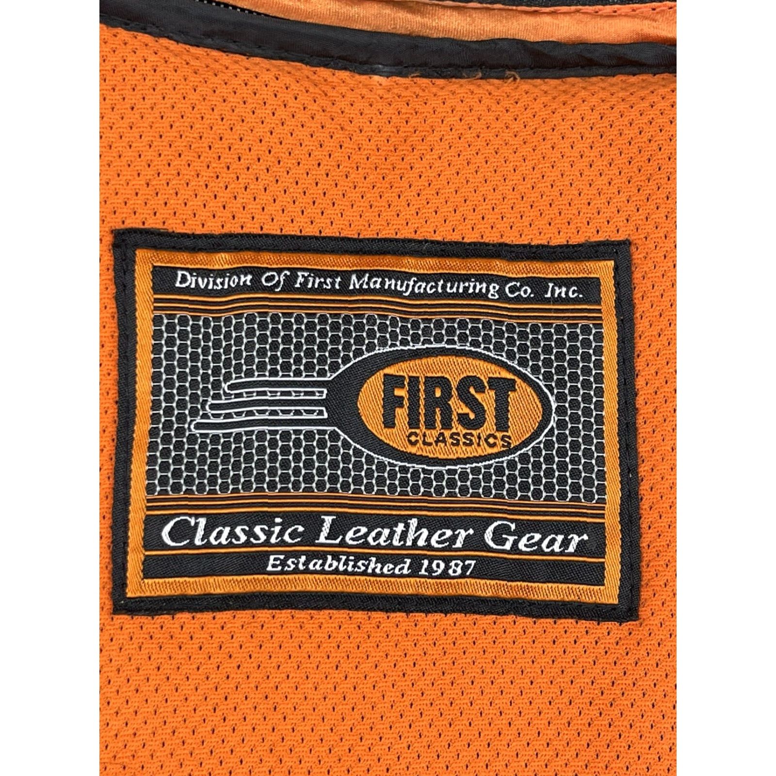 Vintage First Classic Jacket Womens Motorcycle Leather Gear XXL Black Lined Biker Size XXL / US 16-18 / IT 52-54 - 5 Thumbnail