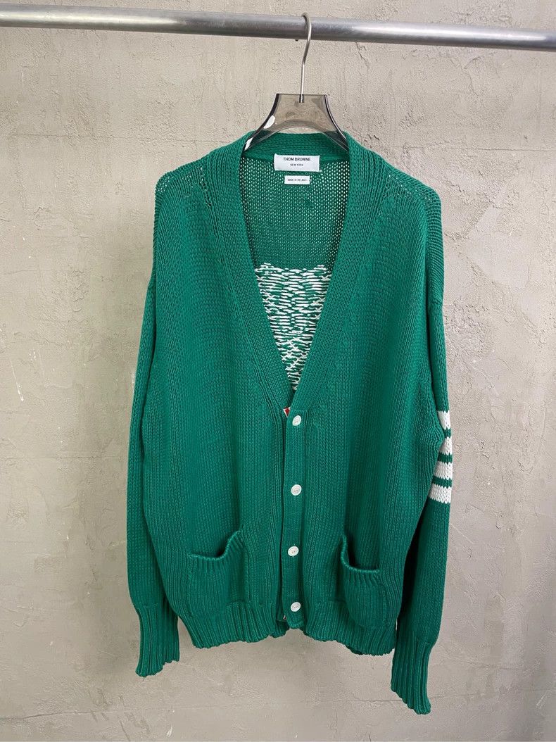 Thom Browne Thom browne Size 2 Turquoise lobster four-striped knitted Size M / US 6-8 / IT 42-44 - 1 Thumbnail