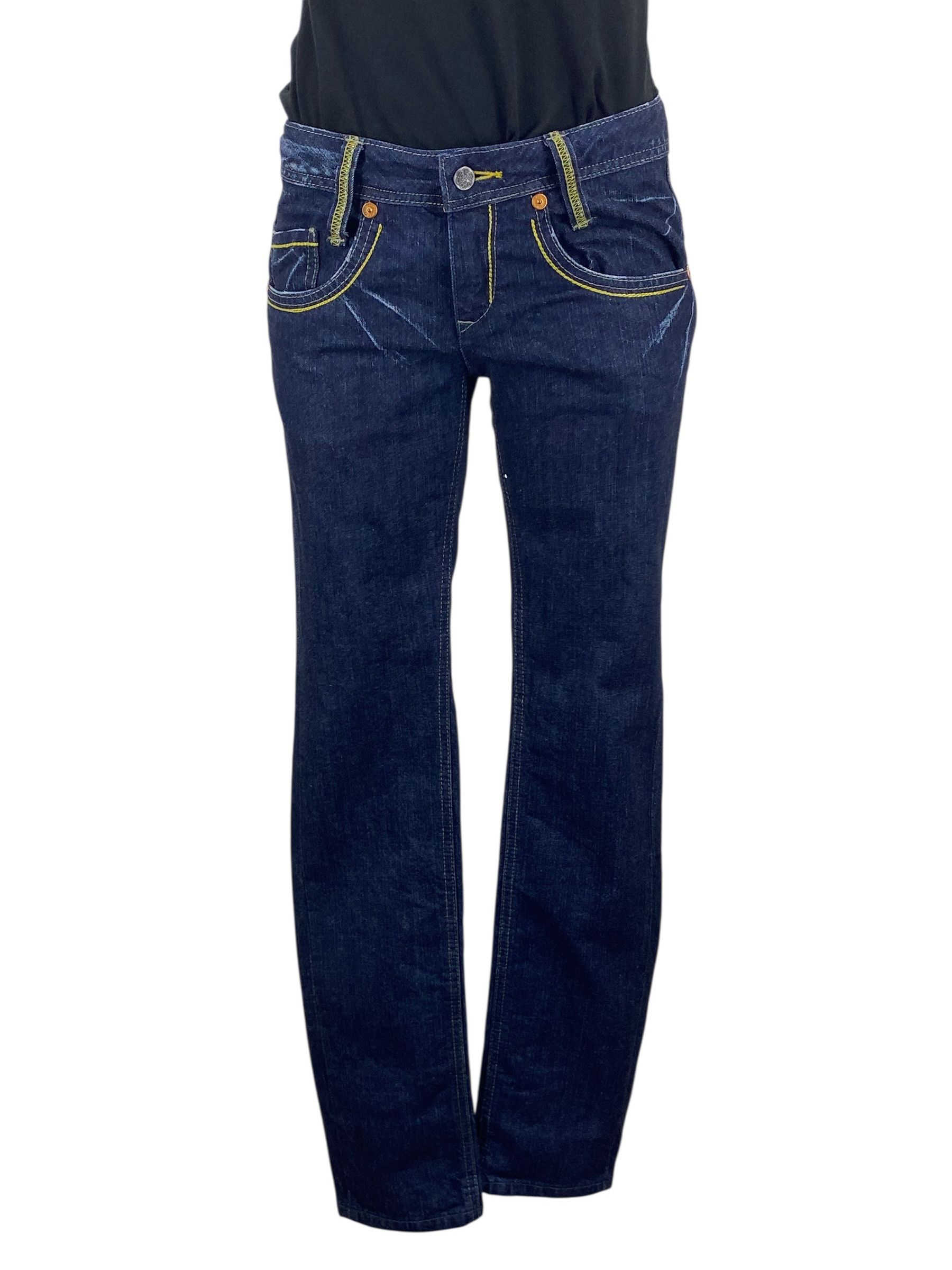 Japanese Brand Et Boîte Jeans Low Rise Skinny Jeans Size 24" / US 00 / IT 34 - 2 Thumbnail
