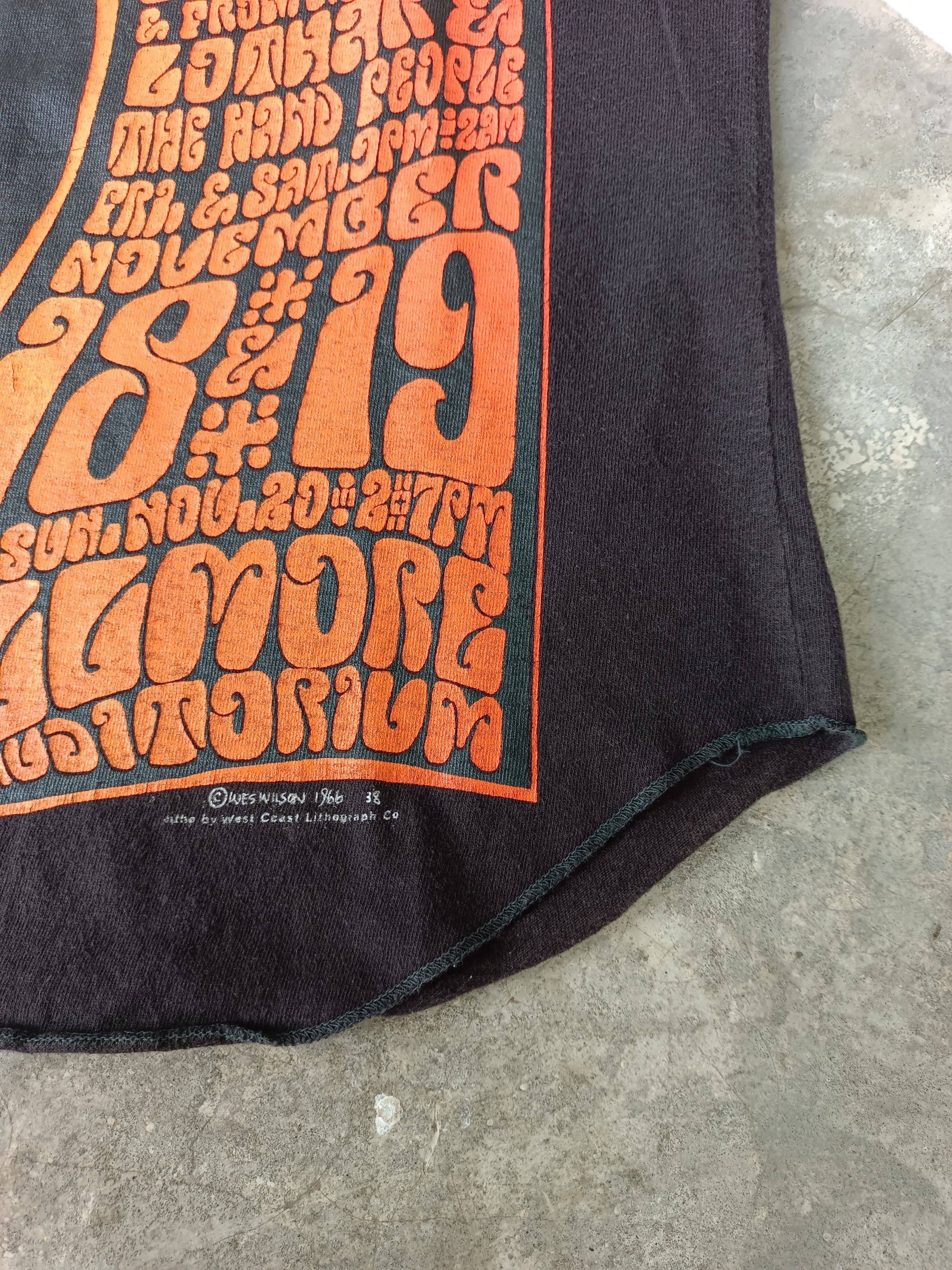 Band Tees × Grateful Dead × Vintage Grateful Dead "Fillmore Auditorium" Raglan Size US XL / EU 56 / 4 - 4 Thumbnail