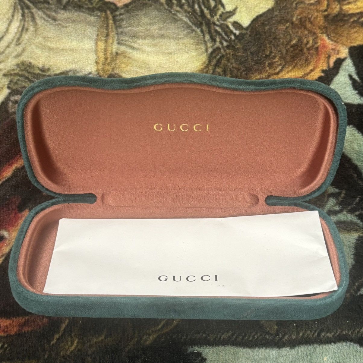 Gucci Gucci Sunglasses Luxury Glasses with Case Size ONE SIZE - 3 Thumbnail