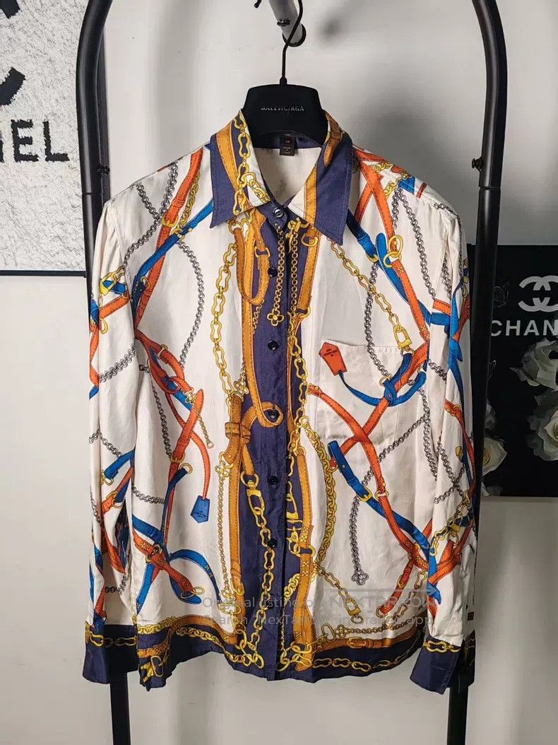 Louis Vuitton Louis Vuitton Silk Shirt Size XS / US 0-2 / IT 36-38 - 1 Thumbnail