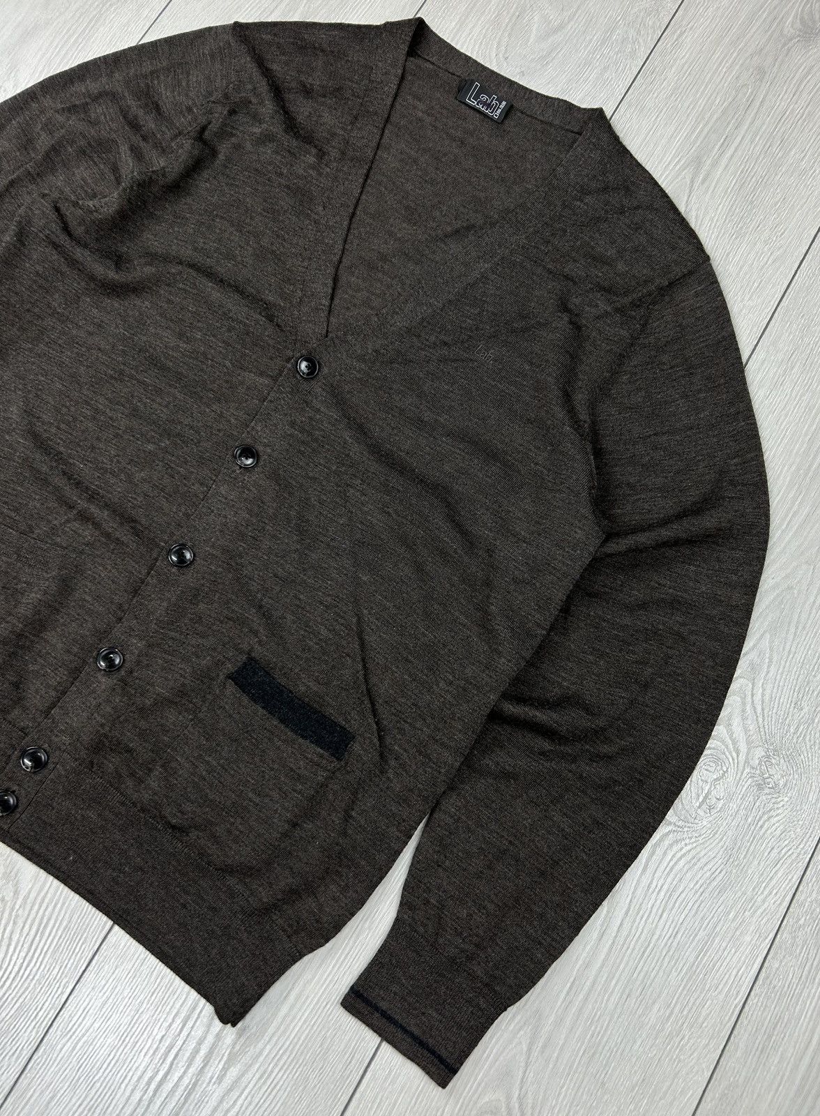 Pal Zileri Lab Pal Zileri Wool Cardigan Size L Size US L / EU 52-54 / 3 - 3 Thumbnail