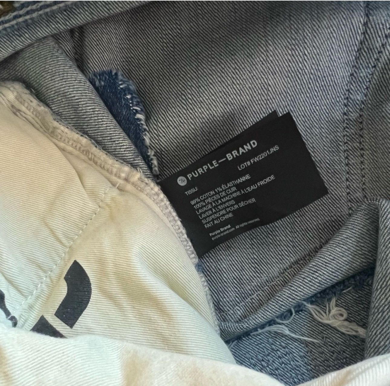 Purple Brand Purple Brand P001 Indigo Size US 32 / EU 48 - 3 Thumbnail