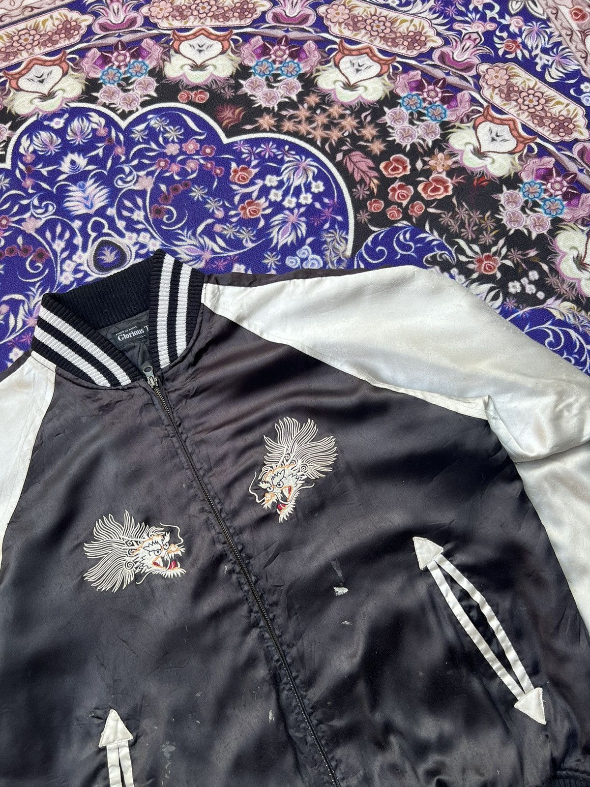 Japanese Brand (XL) Dragon Hoshihime Sukajan Souvenir Jacket Size US XXL / EU 58 / 5 - 5 Thumbnail