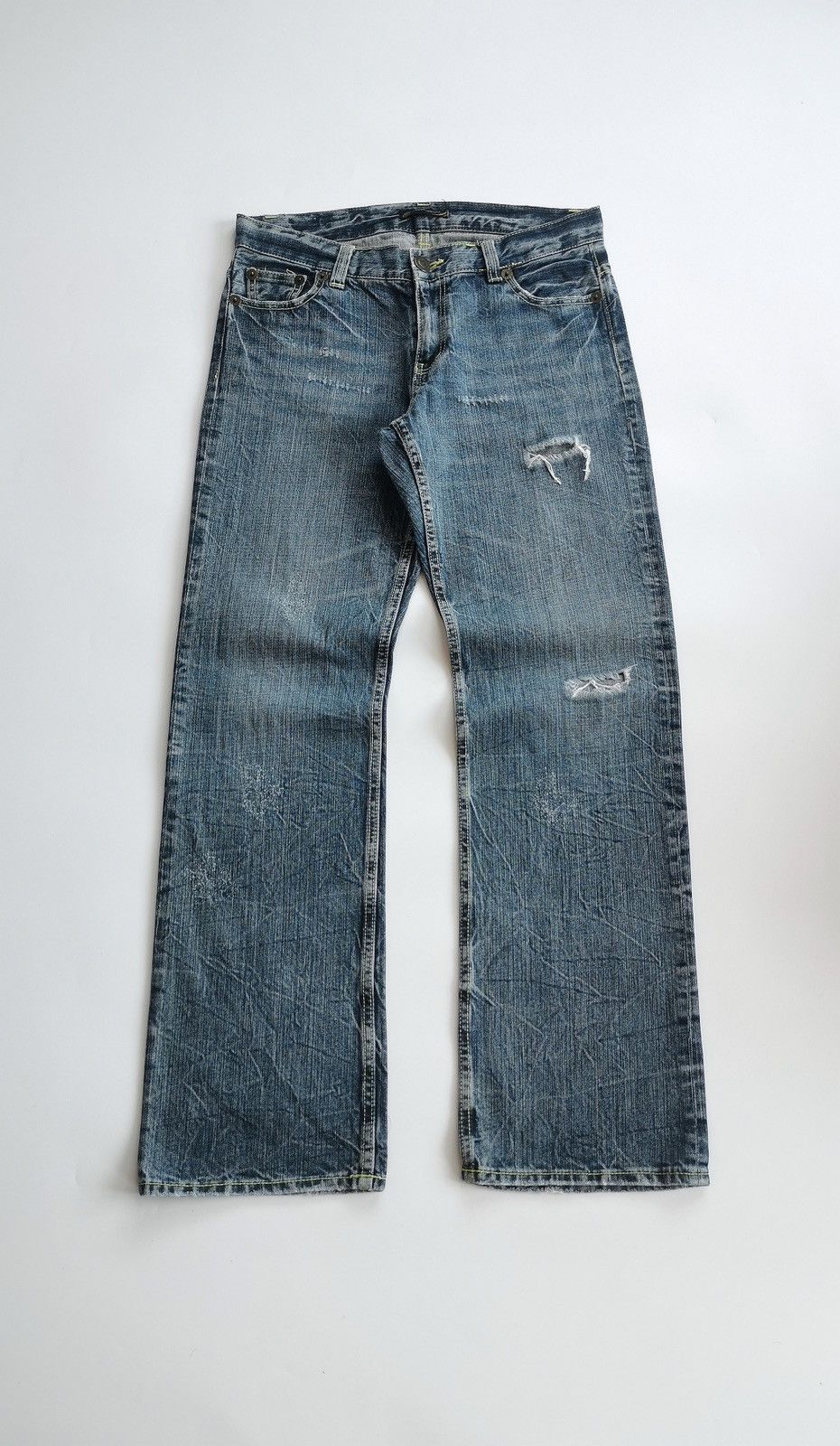 If Six Was Nine Oririn Japan ASOP8.002 Distressed Jeans Size US 32 / EU 48 - 2 Thumbnail