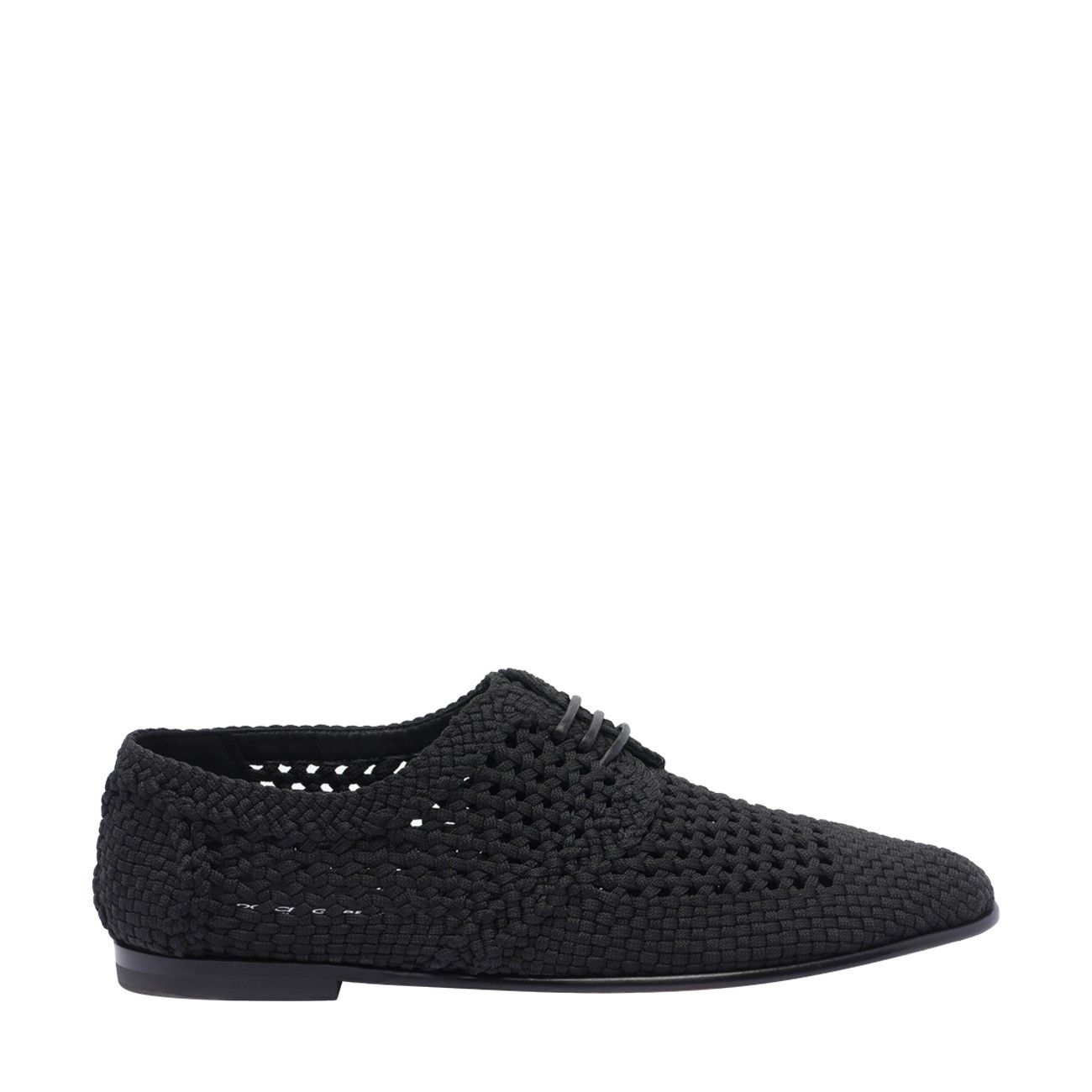 スニーカー DOLCE & GABBANA derby shoes in woven fabric Woven Derby shoes in black - Dolce Gabbana | Mytheresa