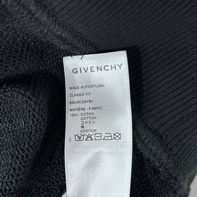 Givenchy Givenchy Embroidered Logo Hooded Sweatshirt Size US M / EU 48-50 / 2 - 5 Thumbnail