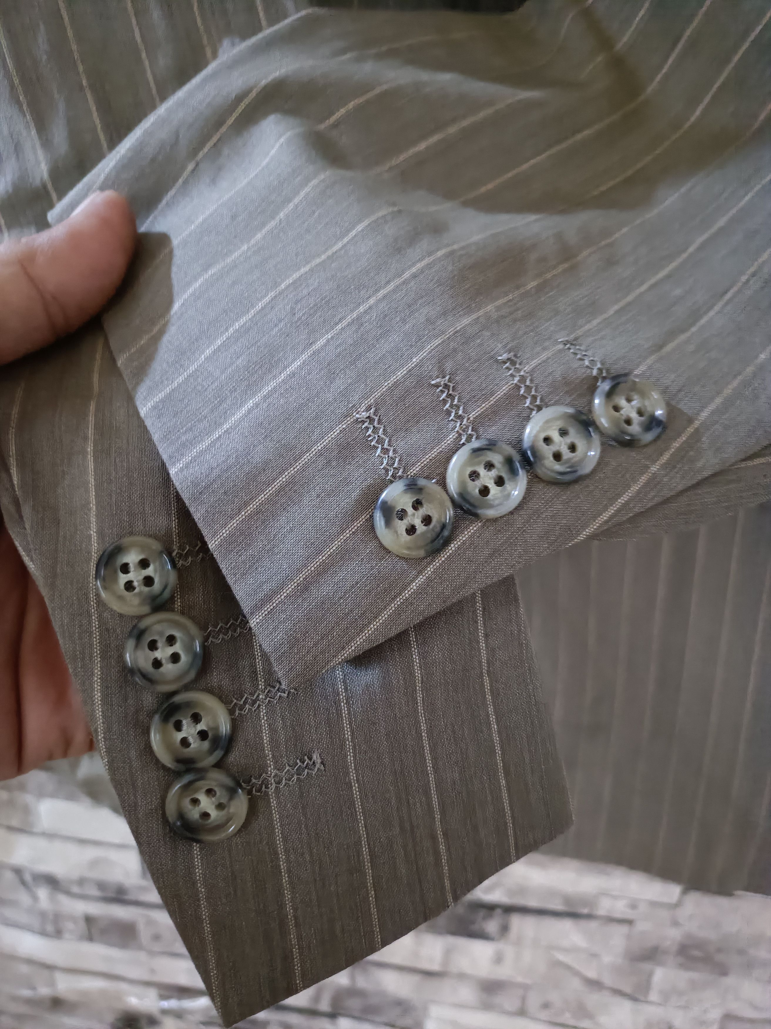 Pierre Cardin Vintage Pierre Cardin Cerruti fabric Italian wool blazer Size 50R - 2 Thumbnail