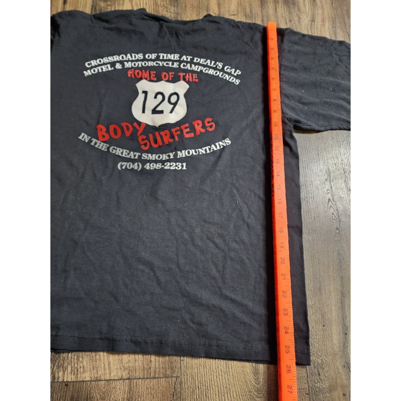 Gap VINTAGE Unbranded T-Shirt Dragon Slayer Deals Gap Smokey Mountains Double-Sided Black 100% cotton Mens S Dragon Slayer Motorcycle 1990s Shirts Men Size US S / EU 44-46 / 1 - 3 Thumbnail