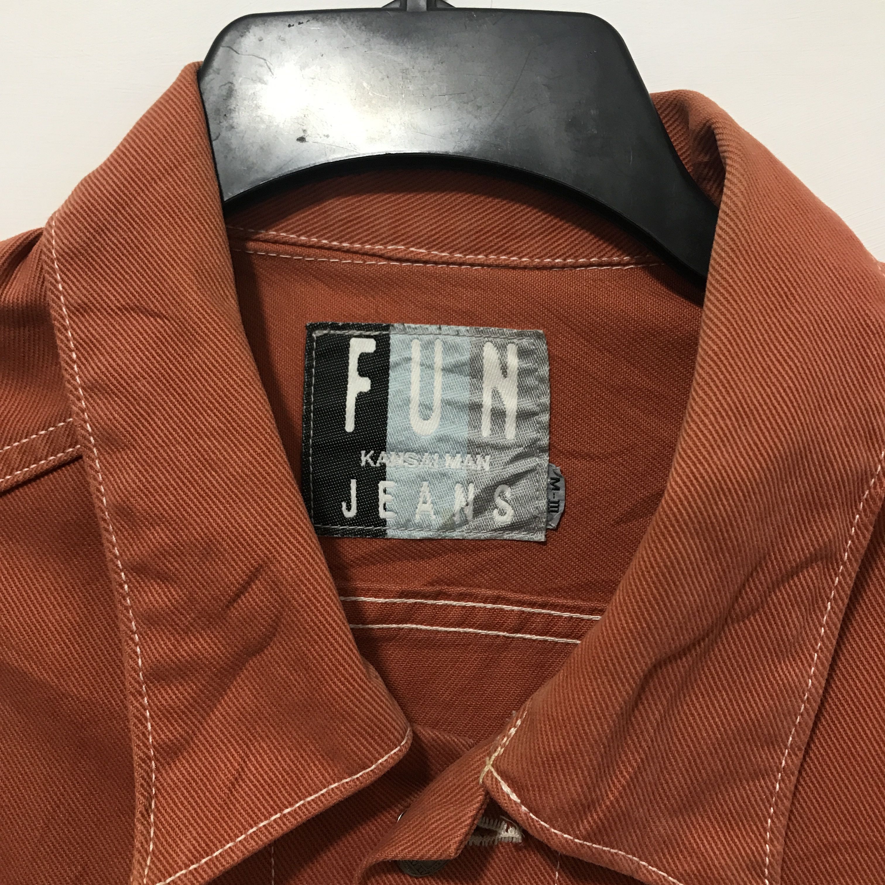 Kansai Yamamoto VTG KANSAI YAMAMOTO CROPTED DENIM JACKET Size US M / EU 48-50 / 2 - 4 Thumbnail