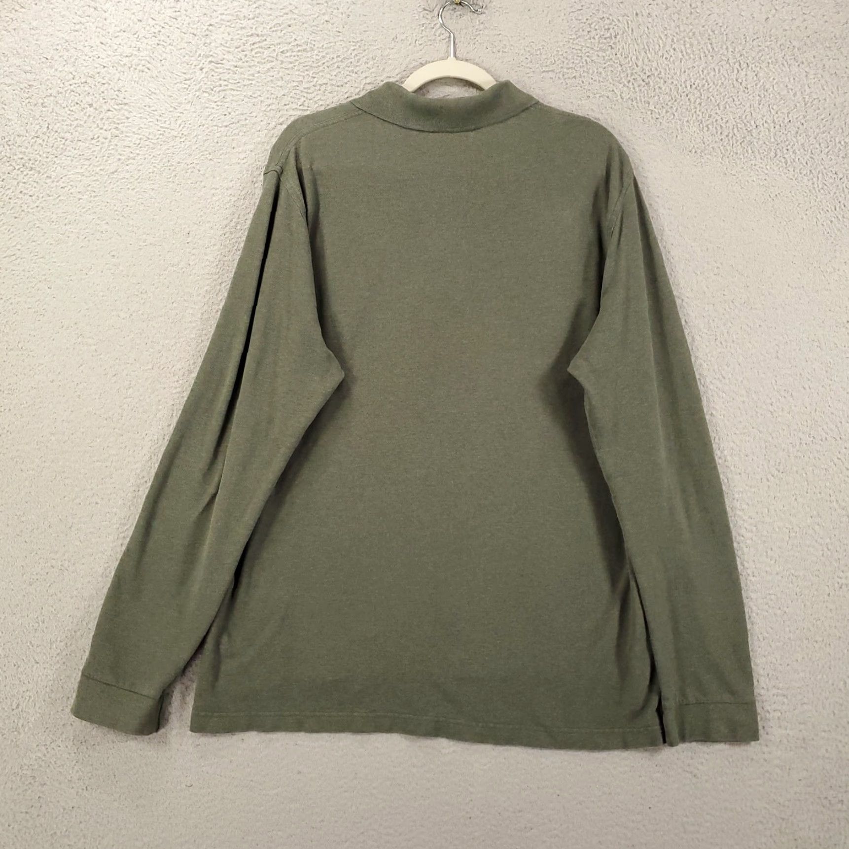 Southern Tide Southern Tide Polo Shirt Mens Large Green Long Sleeve Stretch Knit Cotton Blend Spandex Logo Embroidered Classic Preppy 90s? Size US L / EU 52-54 / 3 - 7 Thumbnail