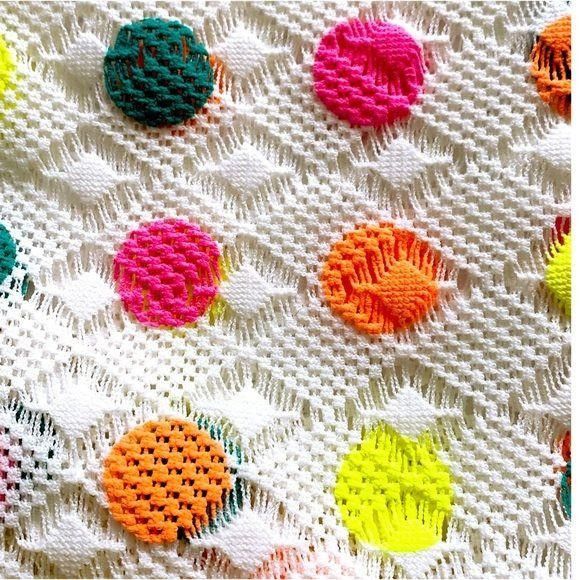 Other Ter et Bantine Multicolor Dot Knit Dress 38 Made in Italy Size S / US 4 / IT 40 - 13 Thumbnail