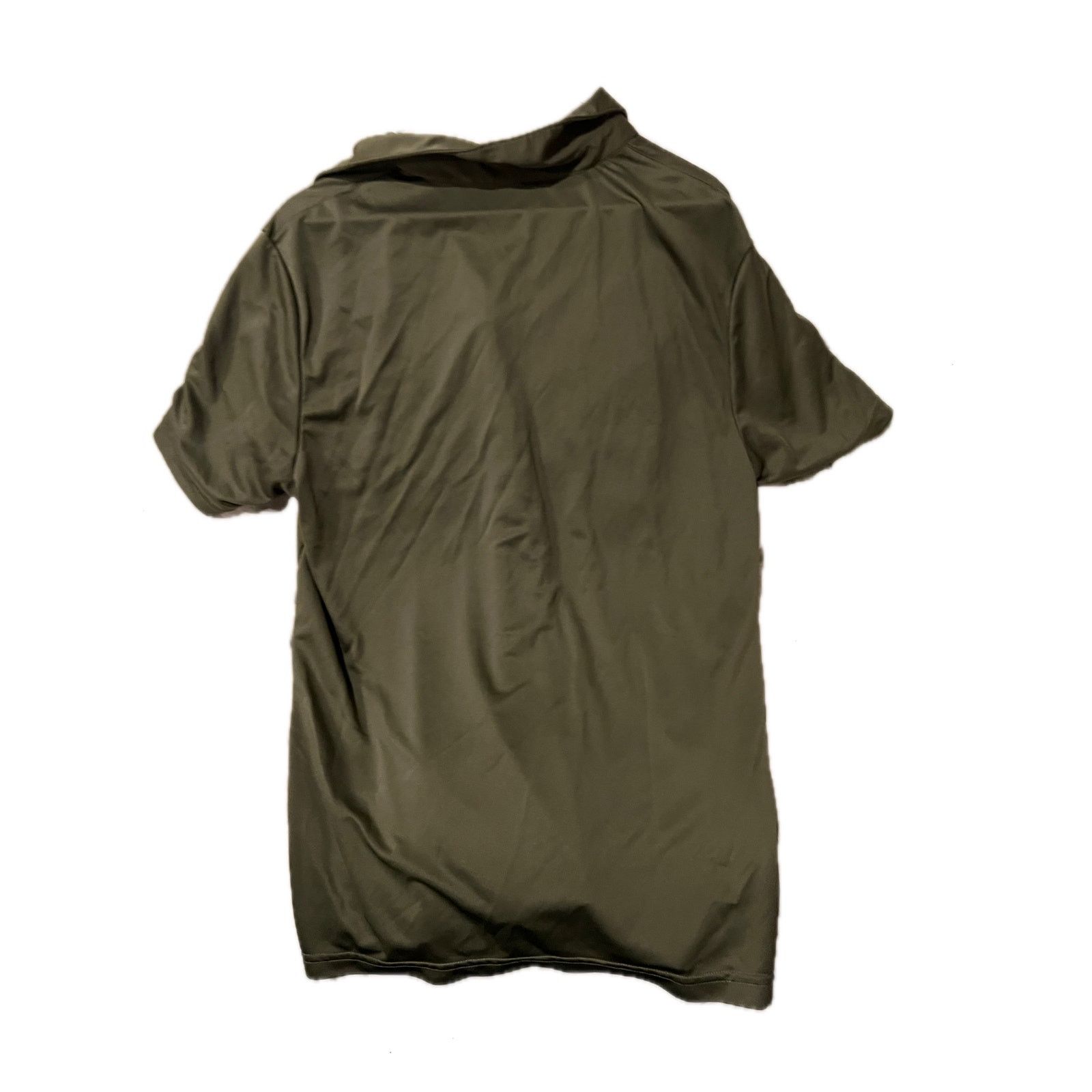 Adidas Adidas Olive Green Sweat Wicking Mens Large Size US L / EU 52-54 / 3 - 2 Thumbnail