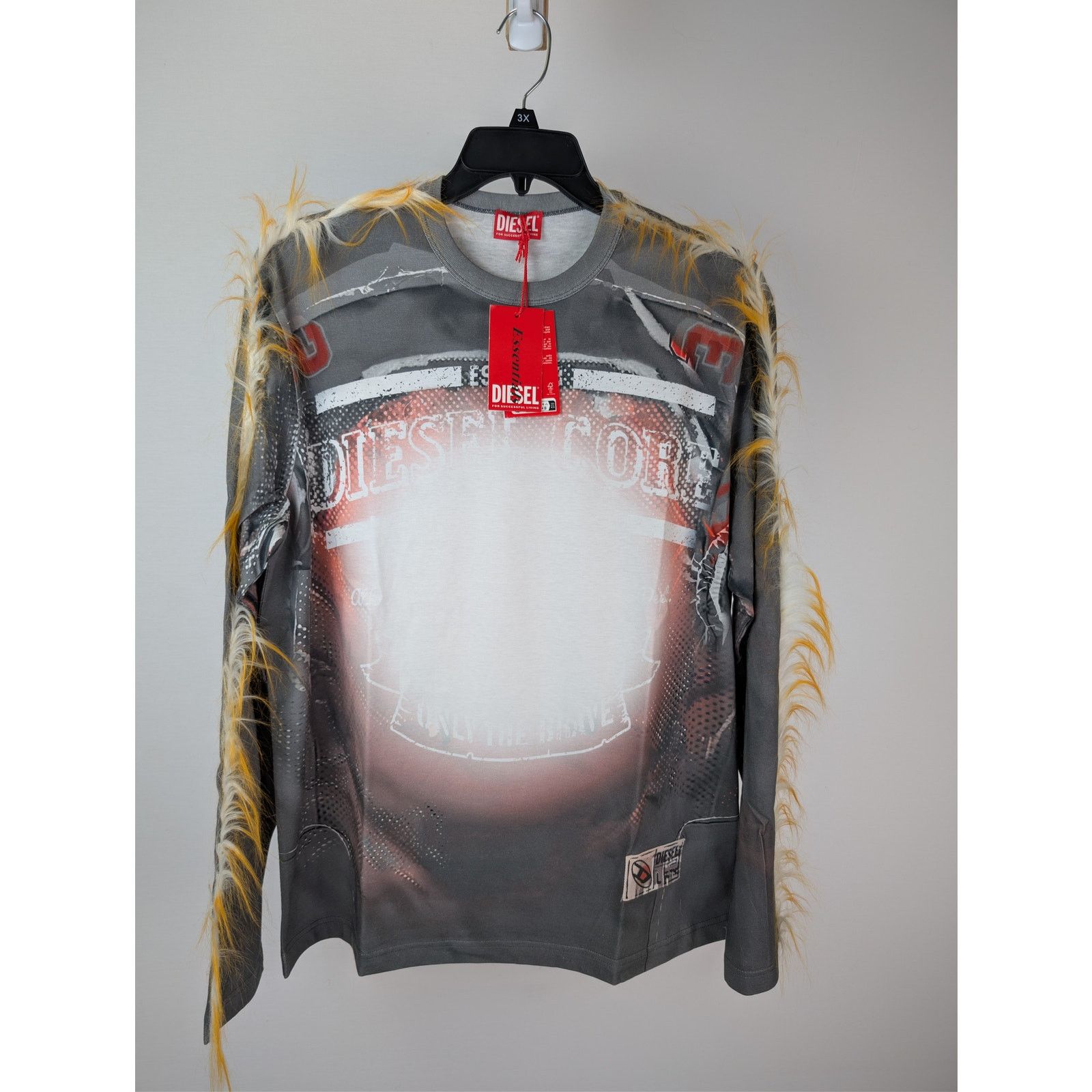 Diesel o1rshd1 Long Sleeve T-Shirt in Multicolor Size US M / EU 48-50 / 2 - 8 Thumbnail