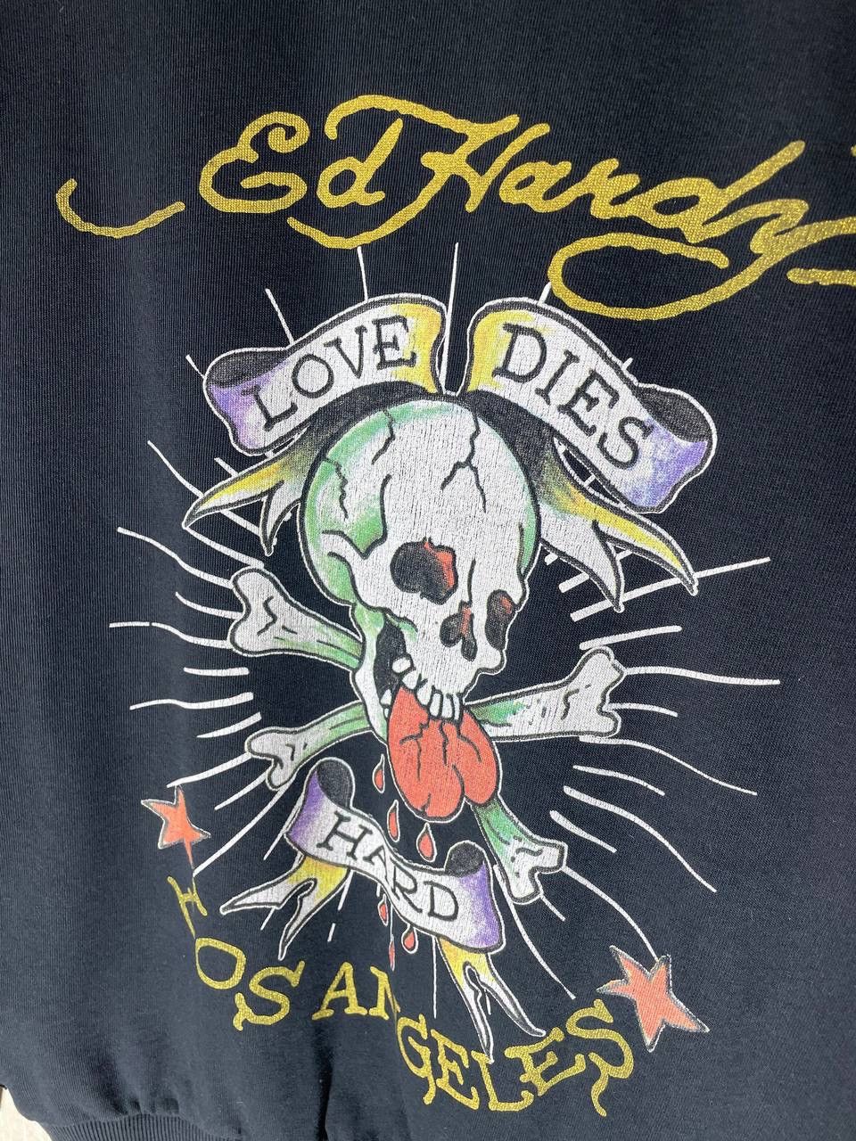 Christian Audigier × Ed Hardy × Vintage Ed Hardy Christian Audigier Vintage Printed Sweatshirt Size US L / EU 52-54 / 3 - 4 Thumbnail