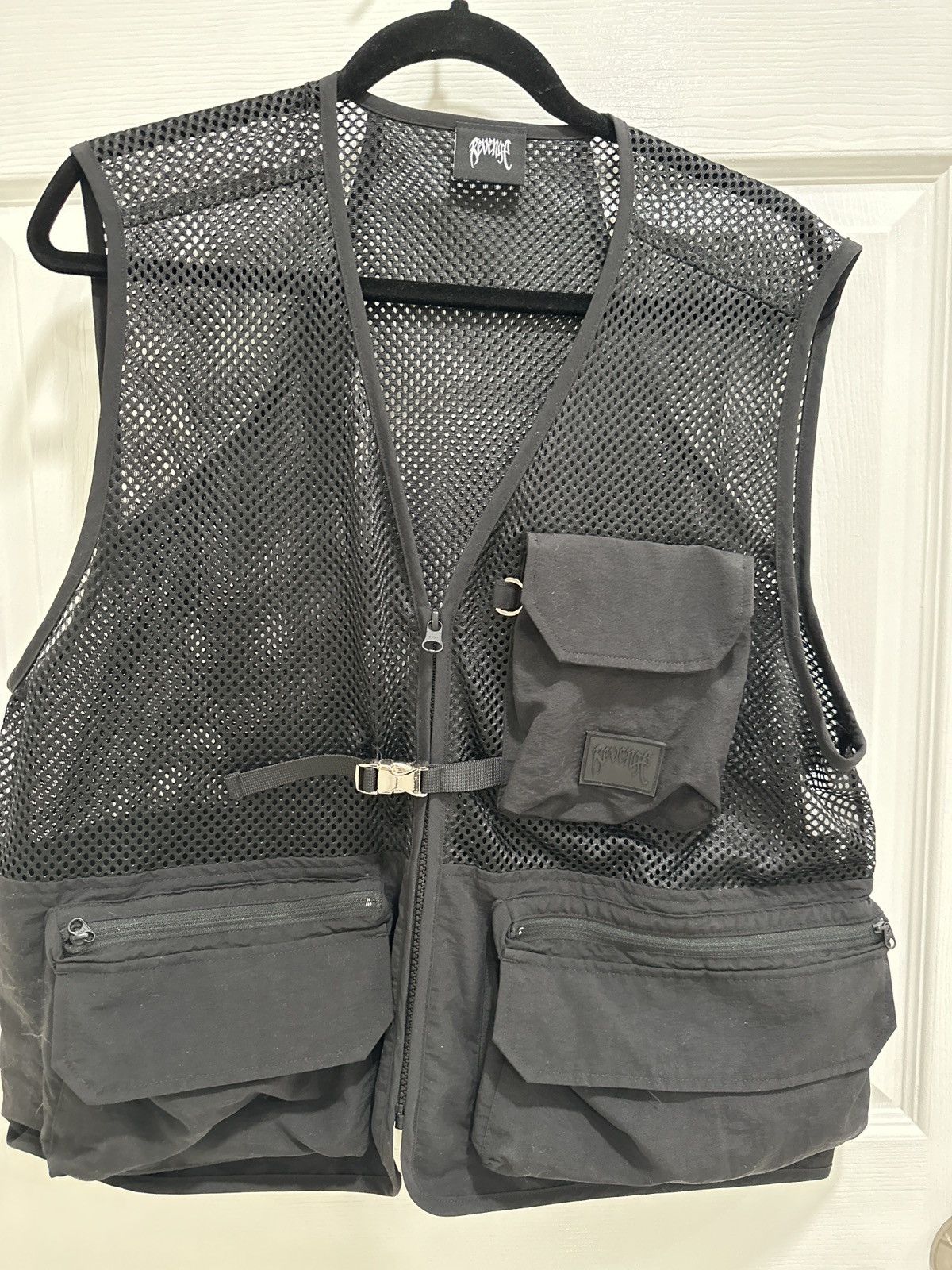 image of Revenge Tactical Vest in Black, Men's (Size Medium)
