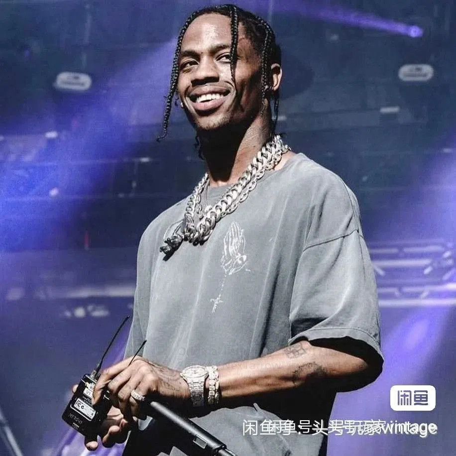 Travis Scott Travis Scott Prayer Gesture Vintage Tee. Size US M / EU 48-50 / 2 - 3 Thumbnail