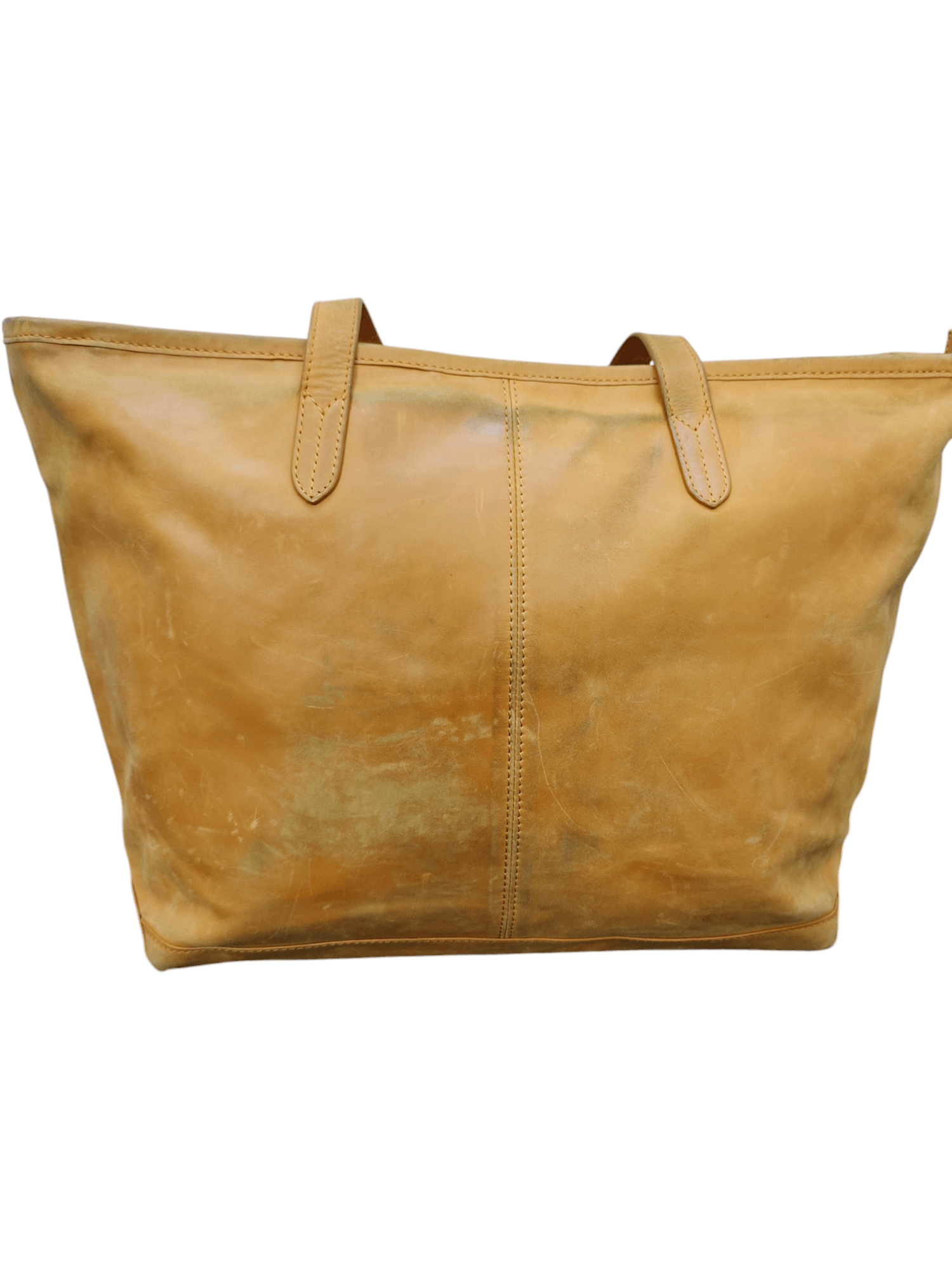 Comme des Garcons Vintage Nano Universal Japan Patina Leather Tote Bag Size ONE SIZE - 10 Thumbnail