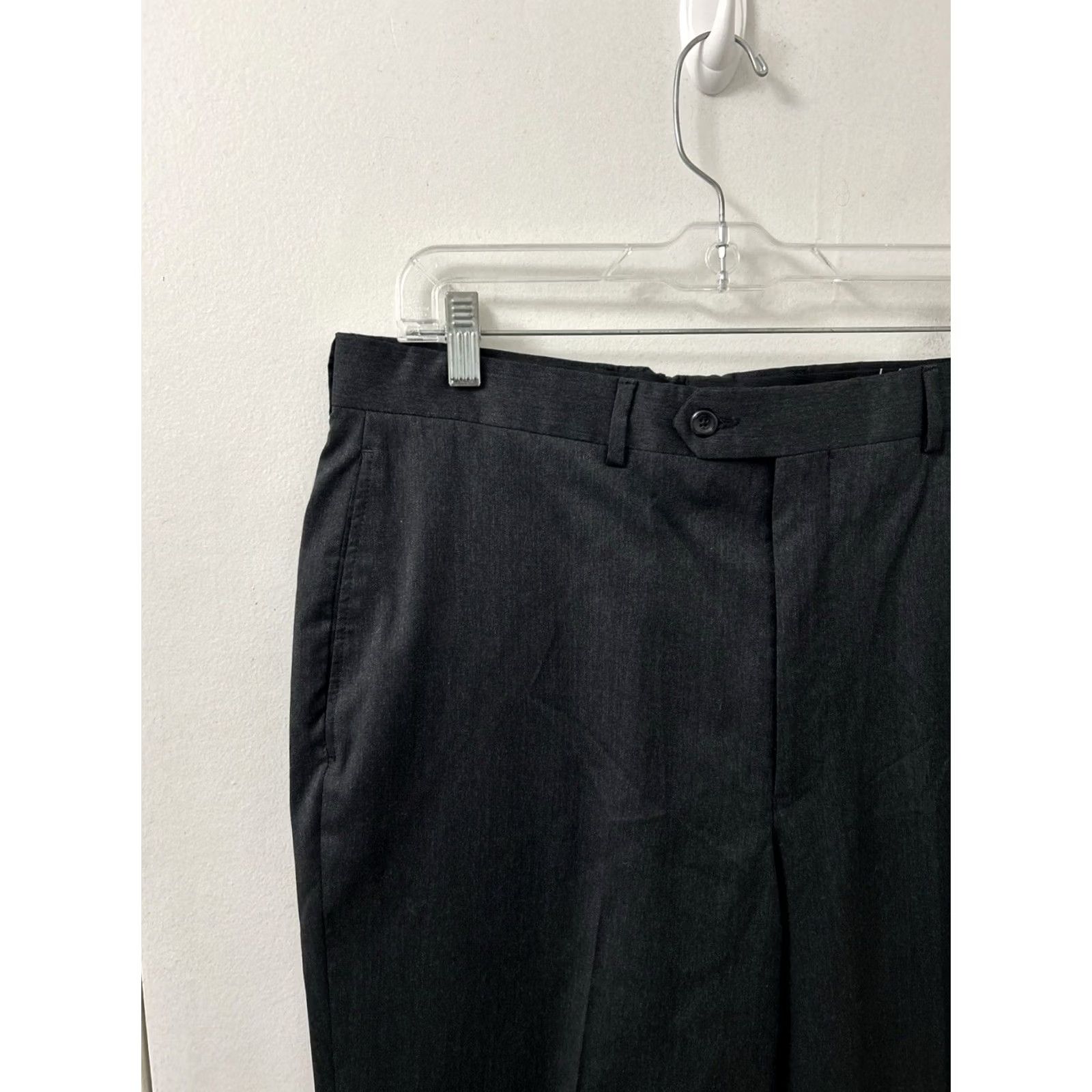 Jos. A. Bank VINTAGE? No. Jos A Bank Signature Collection Dress Pants Mens 35x37 Gray Wool NWT Size US 35 - 4 Thumbnail