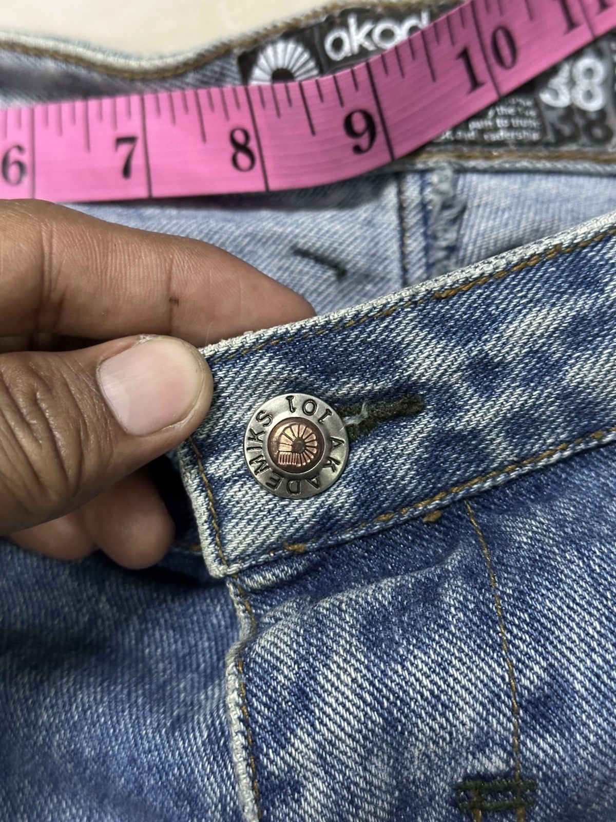 Kapital Baggy A K A D E M I K S Light Washed Denim. Size US 36 / EU 52 - 12 Thumbnail