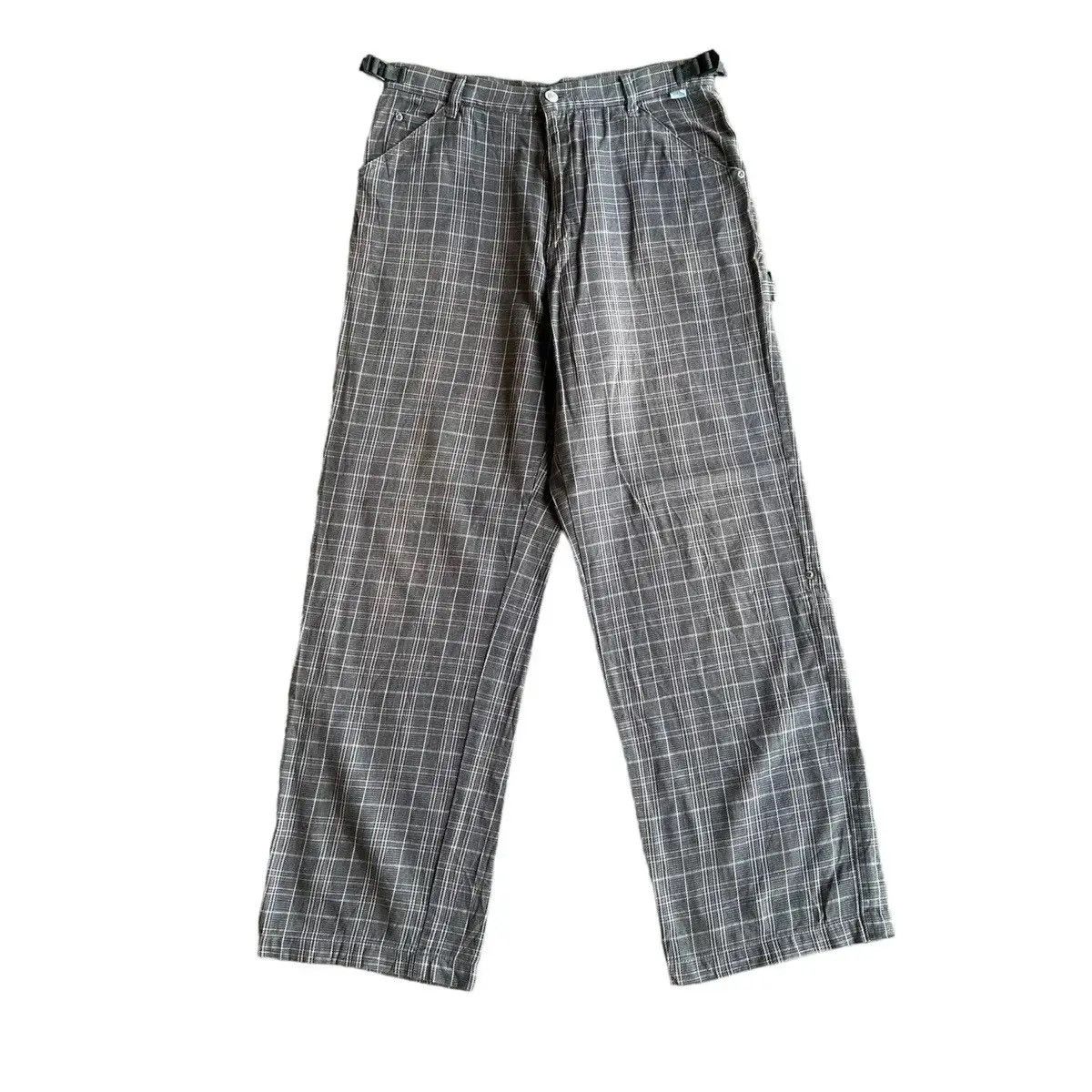JNCO SICKS 🔥T&C SURF DESIGN CHECK TROUSERS BAGGY CARPENTER PANTS Size US 30 / EU 46 - 1 Thumbnail