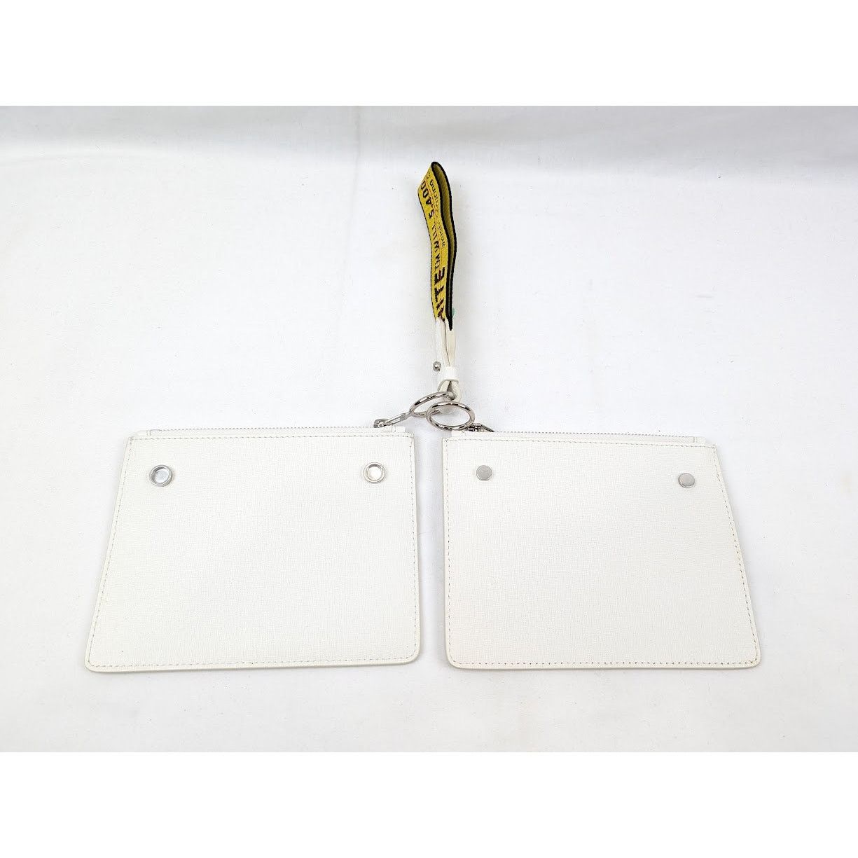 Off-White o1rshd1 Size: OS / Printed Flat Pouch in White Size ONE SIZE - 14 Thumbnail