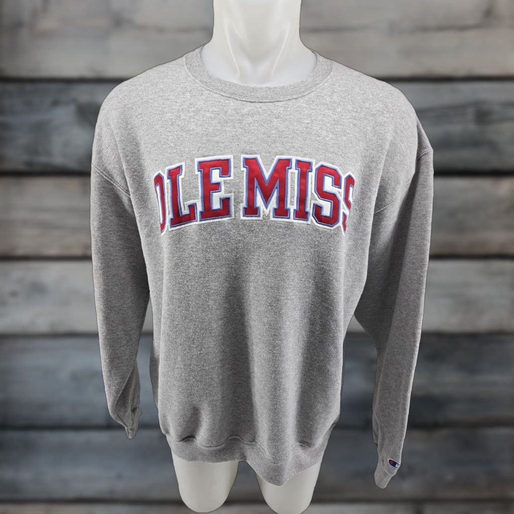 Champion VINTAGE Champion Crewneck Sweatshirt XL Gray Men Size US XL / EU 56 / 4 - 1 Thumbnail
