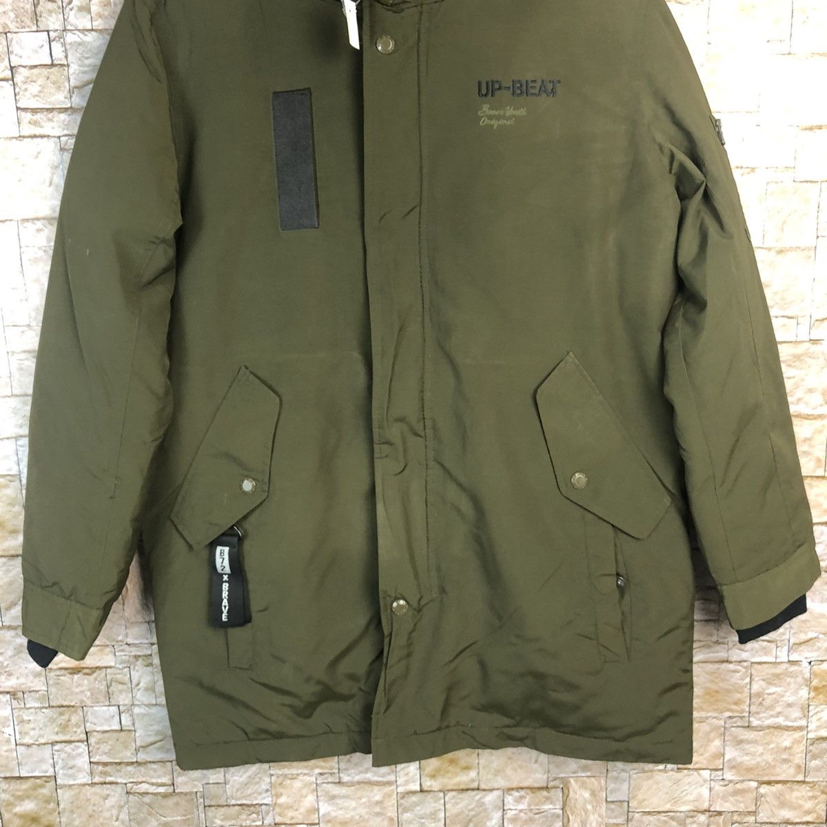 Japanese Brand × Vintage JCB Up-Belt Green Parkas Hoodie #A470 Size US S / EU 44-46 / 1 - 3 Thumbnail