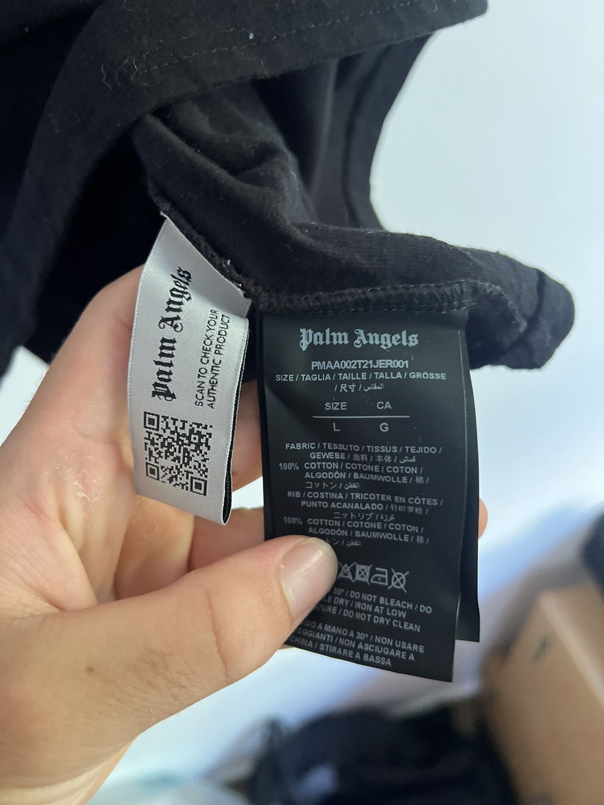 Palm Angels Palm angels classic logo TEE Size US M / EU 48-50 / 2 - 9 Thumbnail