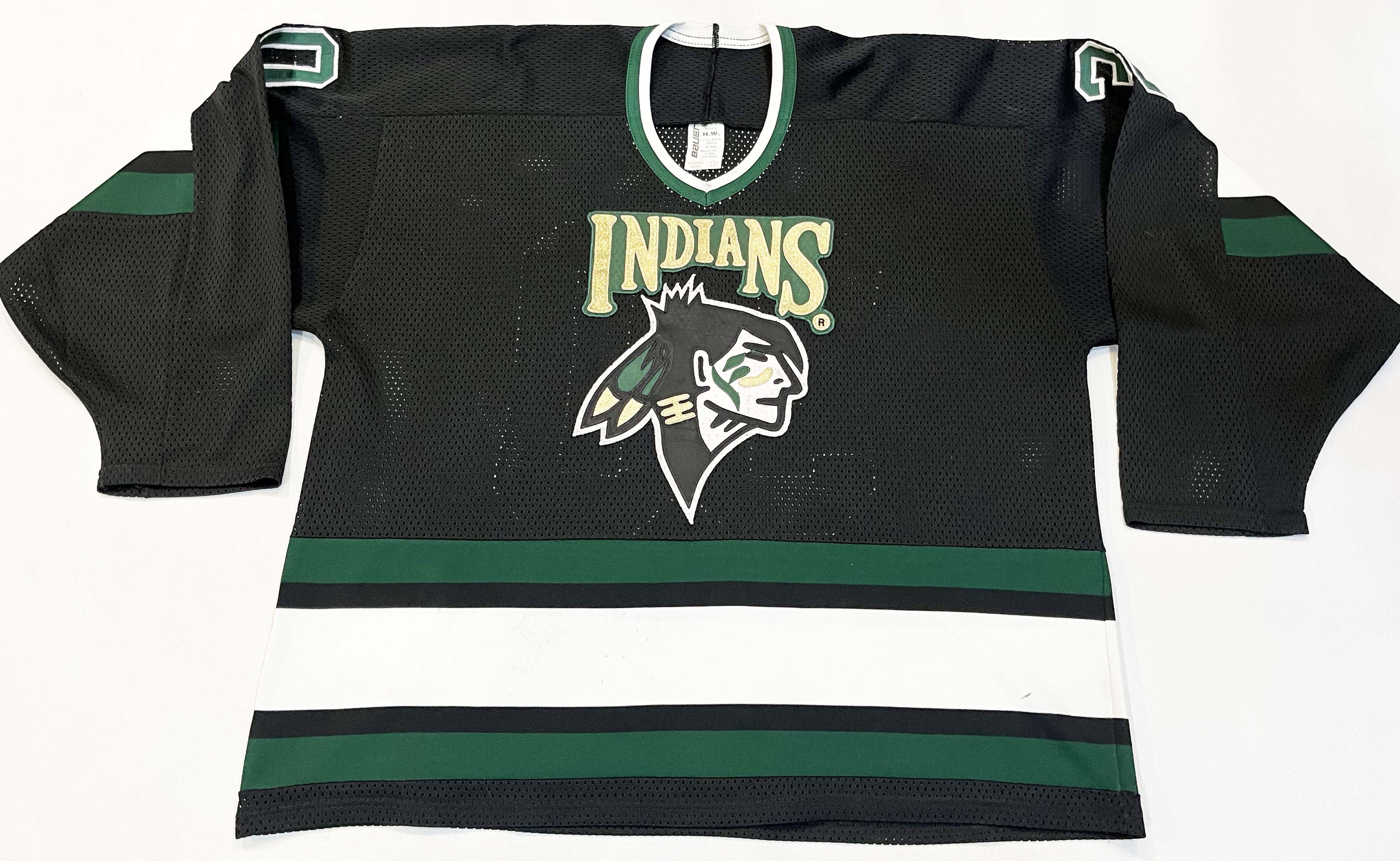 Vintage Vintage Bauer Springfield Indians #30 AHL Hockey Jersey Size US XXL / EU 58 / 5 - 1 Thumbnail