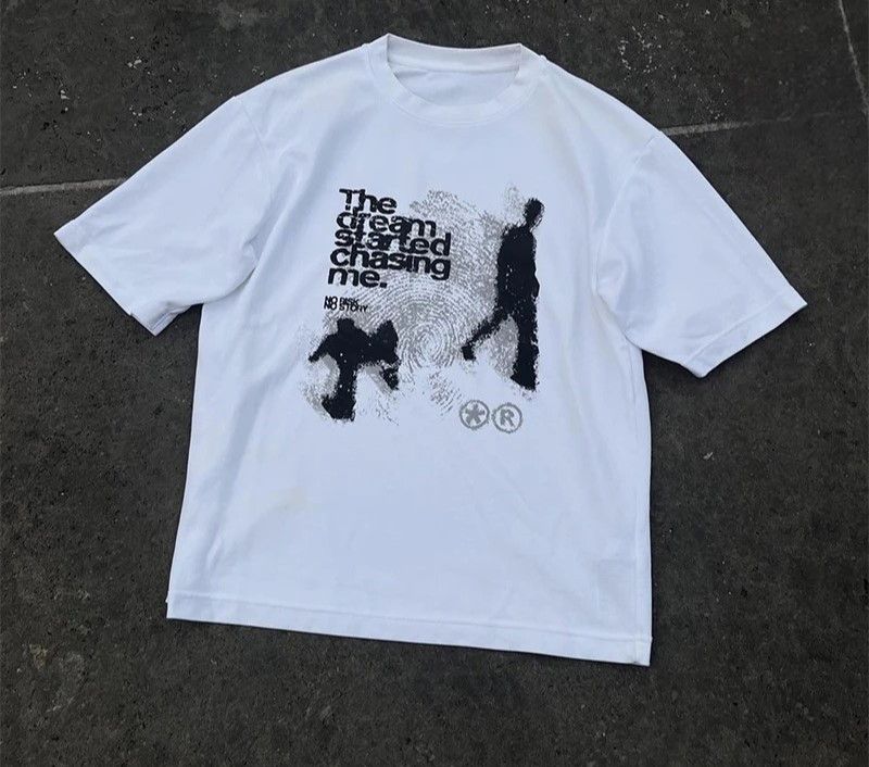 Vintage Oversized Shadow T-Shirt Size US XL / EU 56 / 4 - 1 Thumbnail