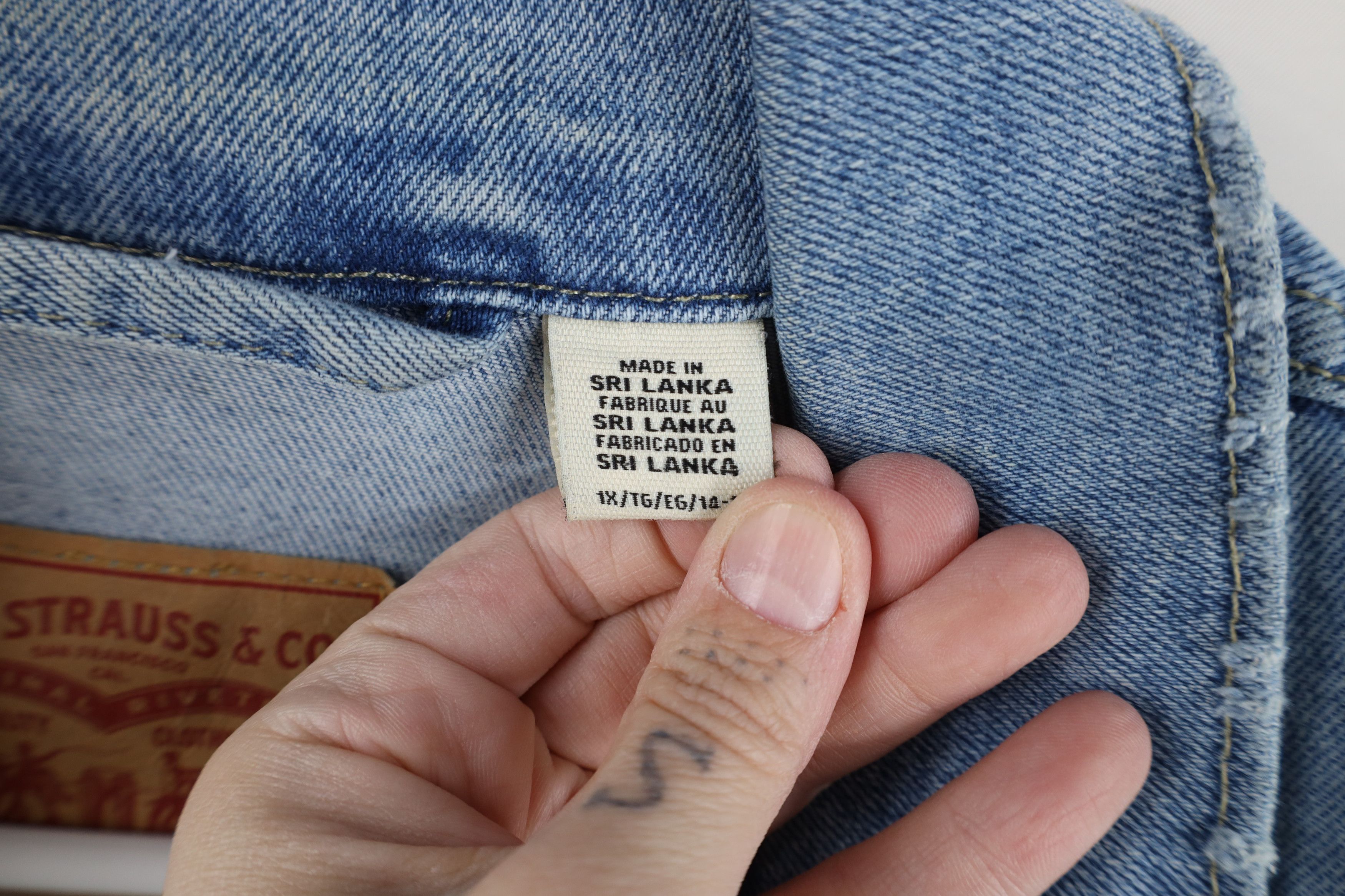 Levi's Vintage Y2K Levis Stretch Denim Jean Trucker Jacket Blue Size XL / US 12-14 / IT 48-50 - 10 Thumbnail