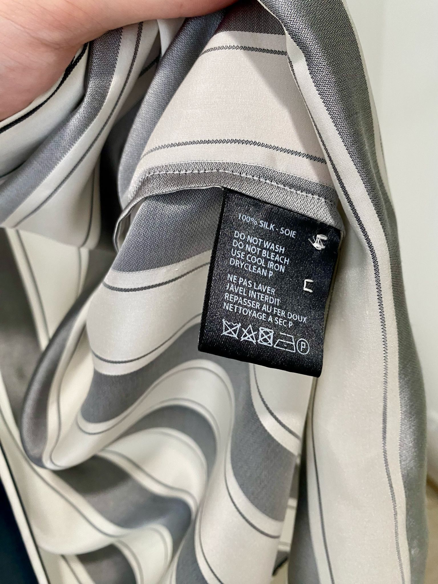 Haider Ackermann Haider Ackermann - SS17 Striped Silk Shirt Size US S / EU 44-46 / 1 - 4 Thumbnail