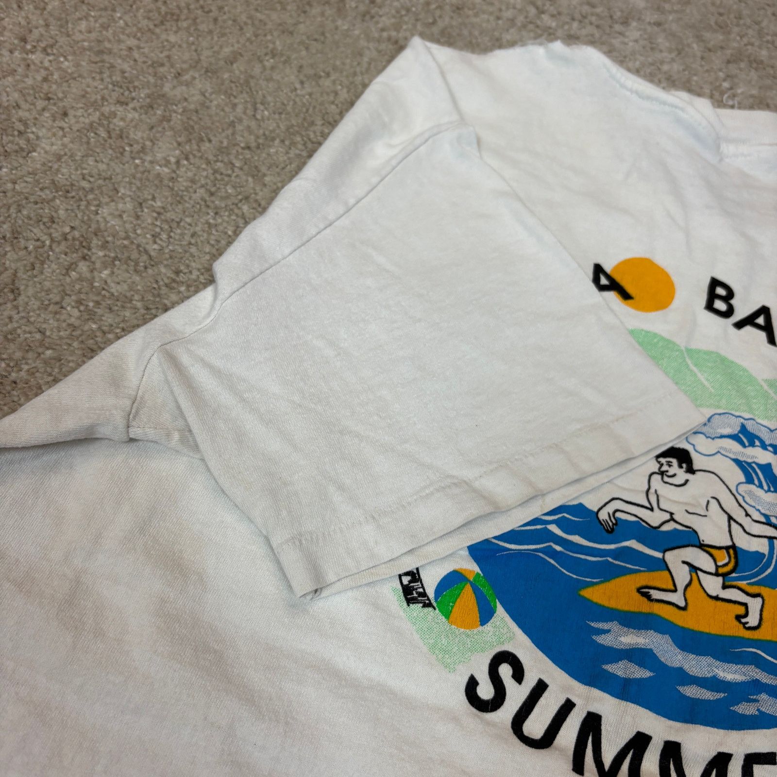 Vintage VTG 80s That Guy Sportswear Santa Barbara Summers Shirt XL Size US XL / EU 56 / 4 - 9 Thumbnail