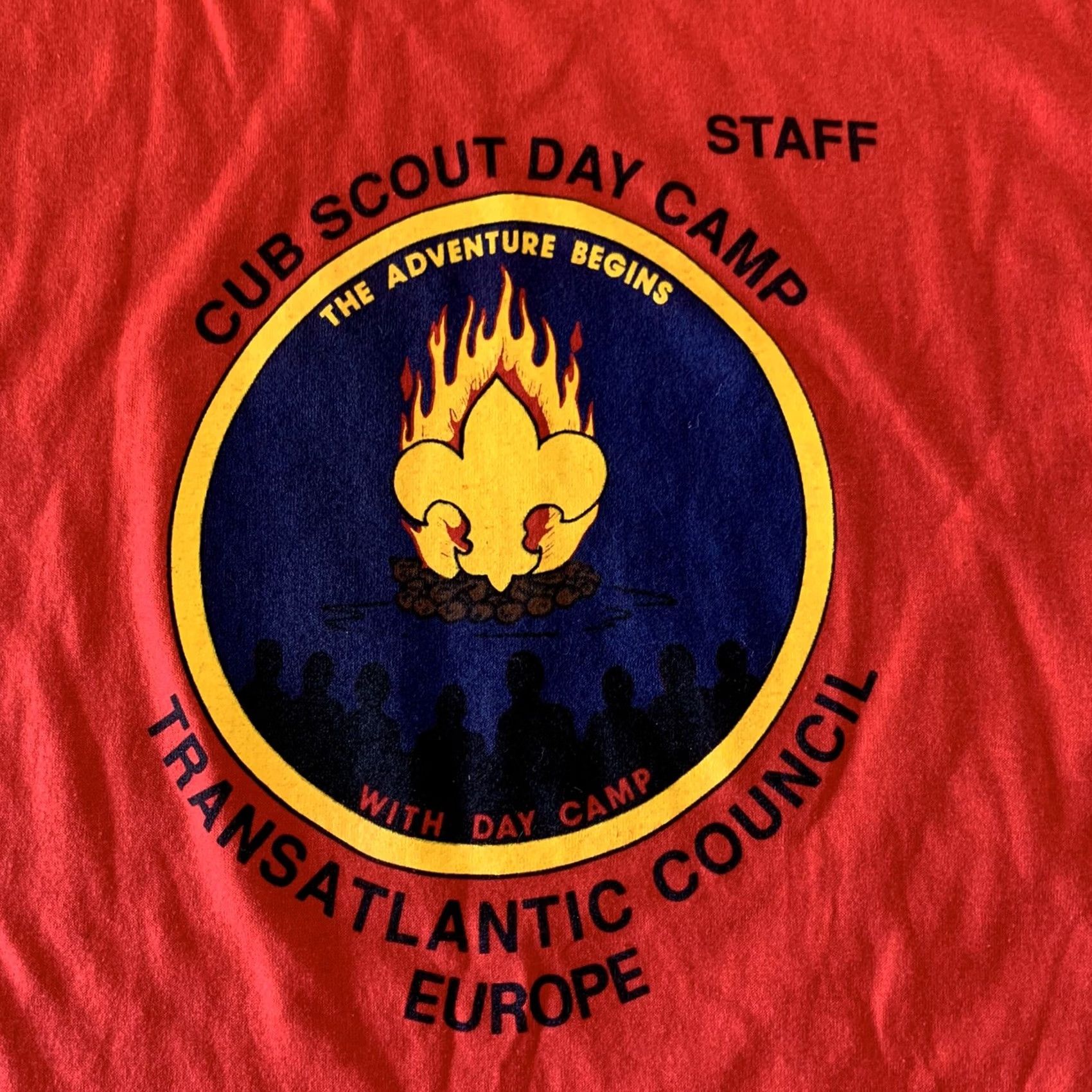Jerzees VINTAGE Jerzees Cub Scouts Transatlantic Council Staff T Shirt XXL? XL? Size US XL / EU 56 / 4 - 2 Thumbnail