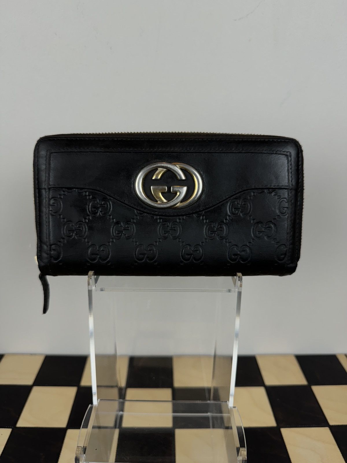 Leather Authentic leather wallet Gucci GG original luxury item Size ONE SIZE - 1 Thumbnail