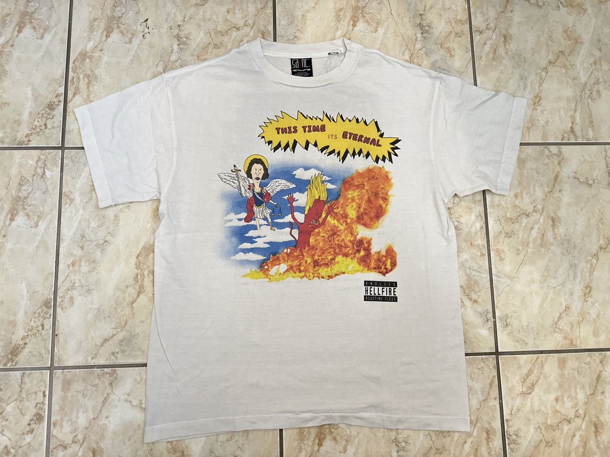 Saint Michael Saint Michael Vintage Tee “ Hell Fire “ Size US XL / EU 56 / 4 - 1 Thumbnail