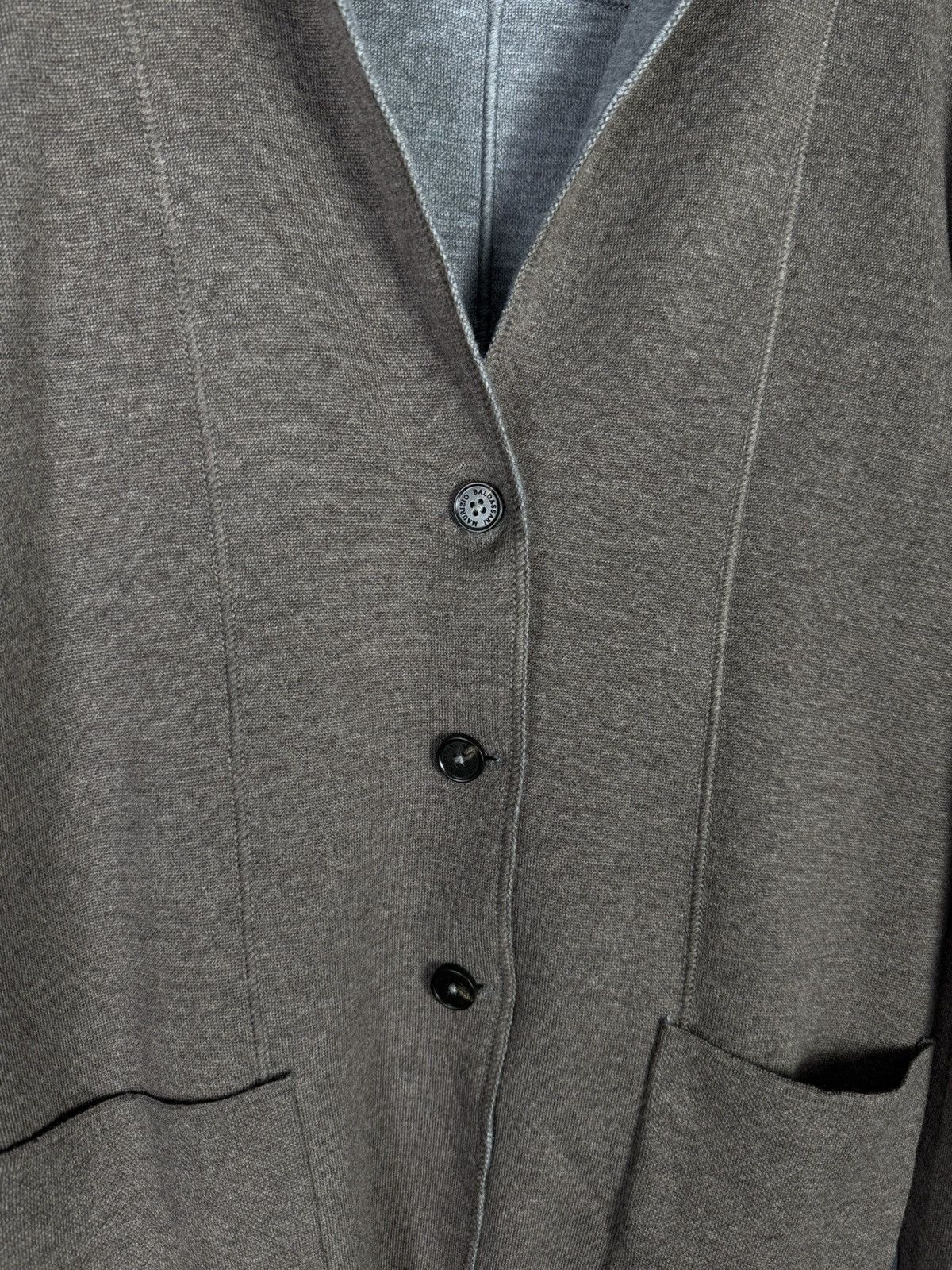 Maurizio Baldassari Maurizio Baldassari Reversible Knit Wool Swacket Size US M / EU 48-50 / 2 - 7 Thumbnail