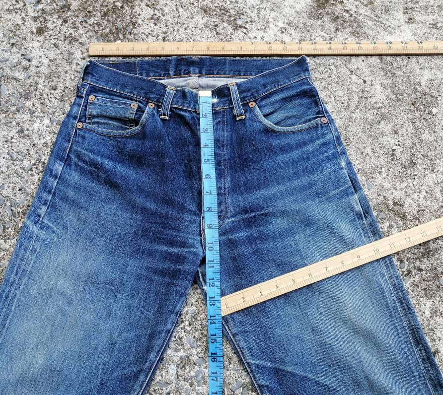 Levi's × Levi's Vintage Clothing Levi's Strauss 501XX Big E Selvedge Denim Jeans Size US 28 / EU 44 - 10 Thumbnail