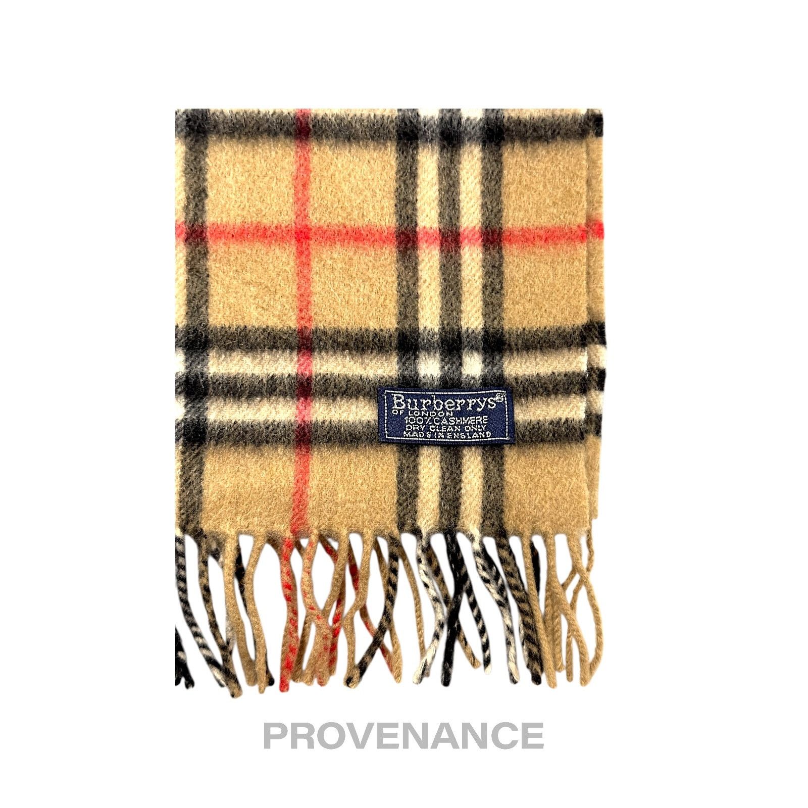 Burberry 🔴 Burberry Scarf - Nova Check Cashmere Size ONE SIZE - 4 Thumbnail