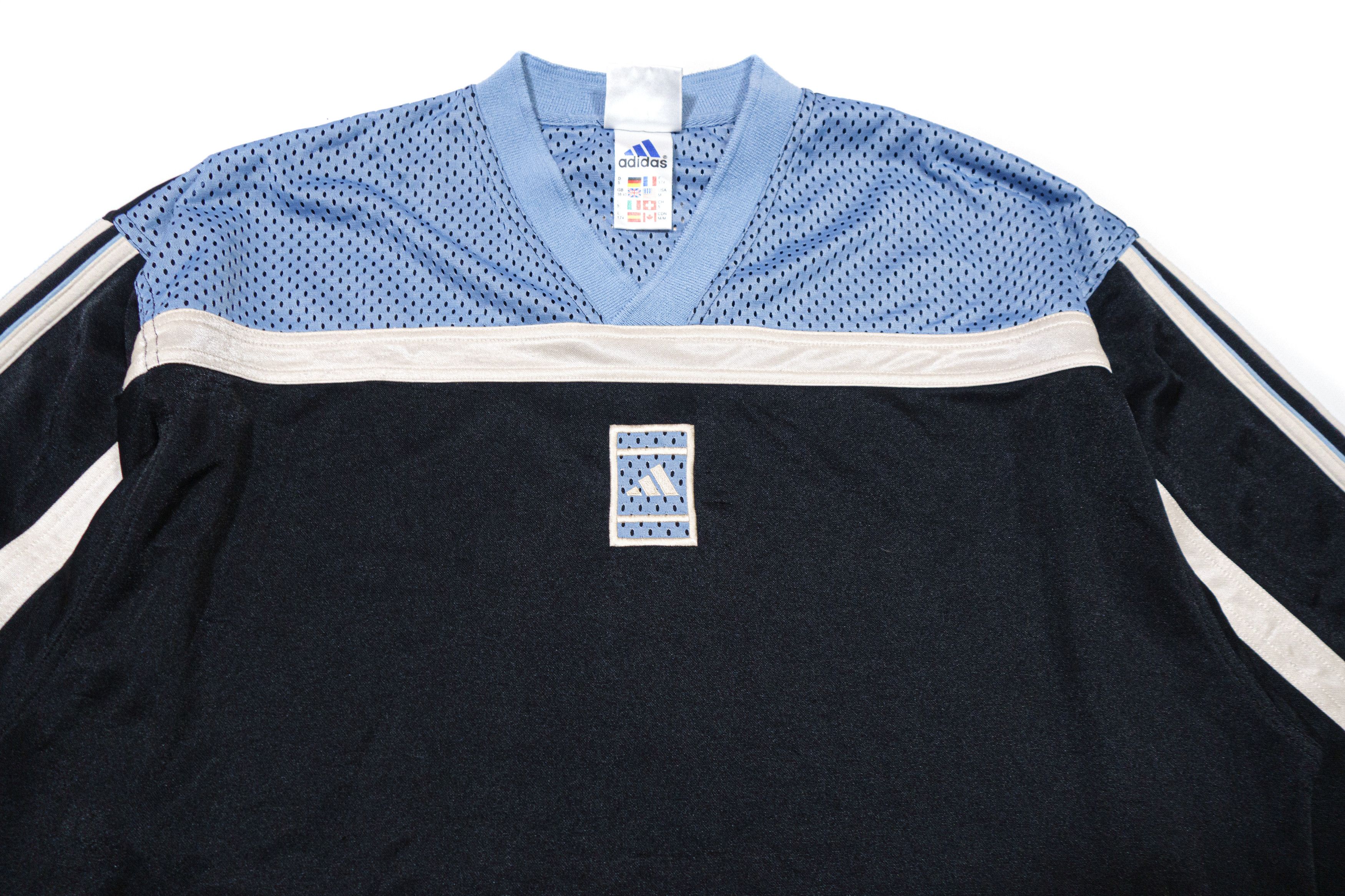 Adidas 90S Logo Mesh Sport Longsleeve Size US M / EU 48-50 / 2 - 3 Thumbnail