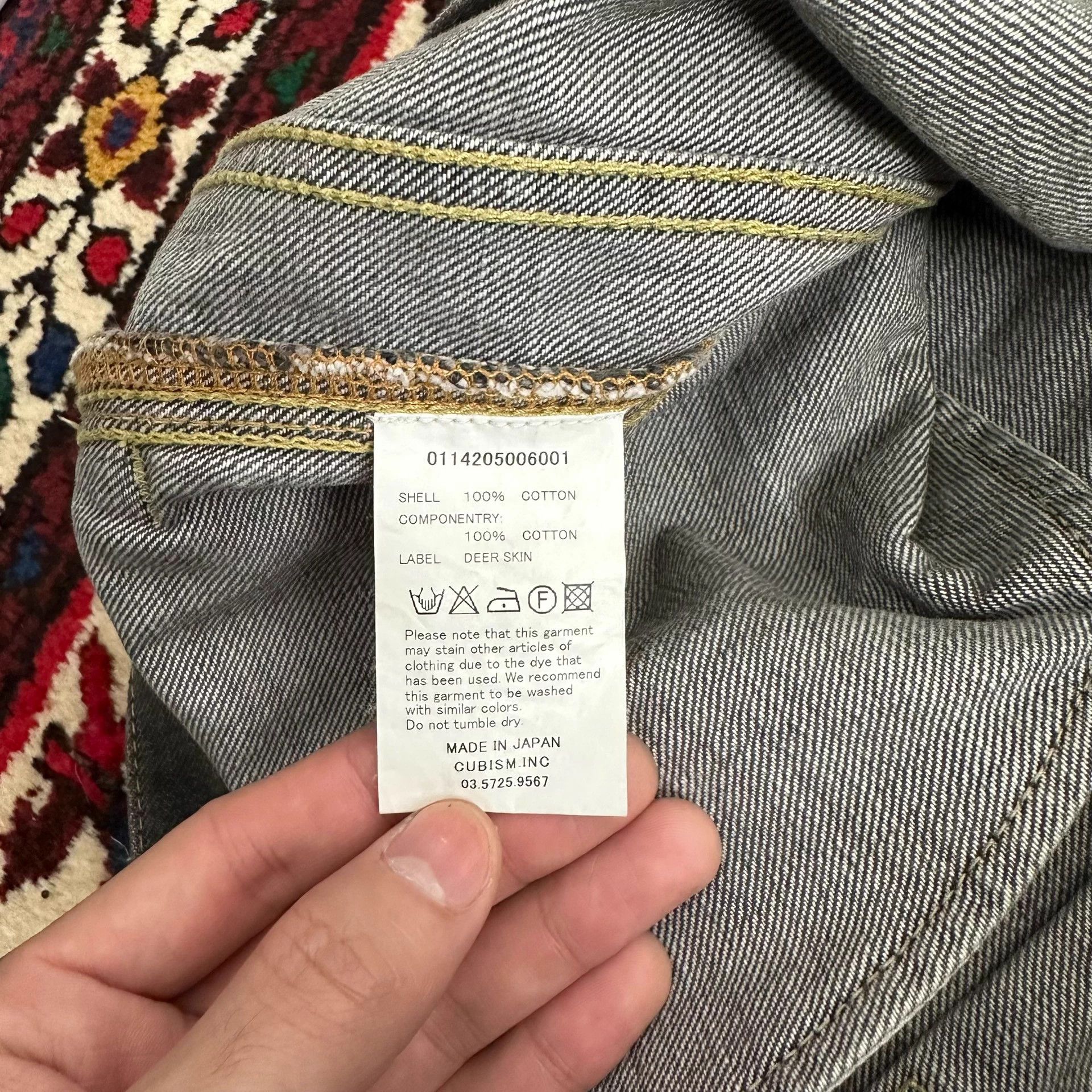 Visvim visvim 14aw 101 denim jacket black size 2 Size US M / EU 48-50 / 2 - 8 Thumbnail
