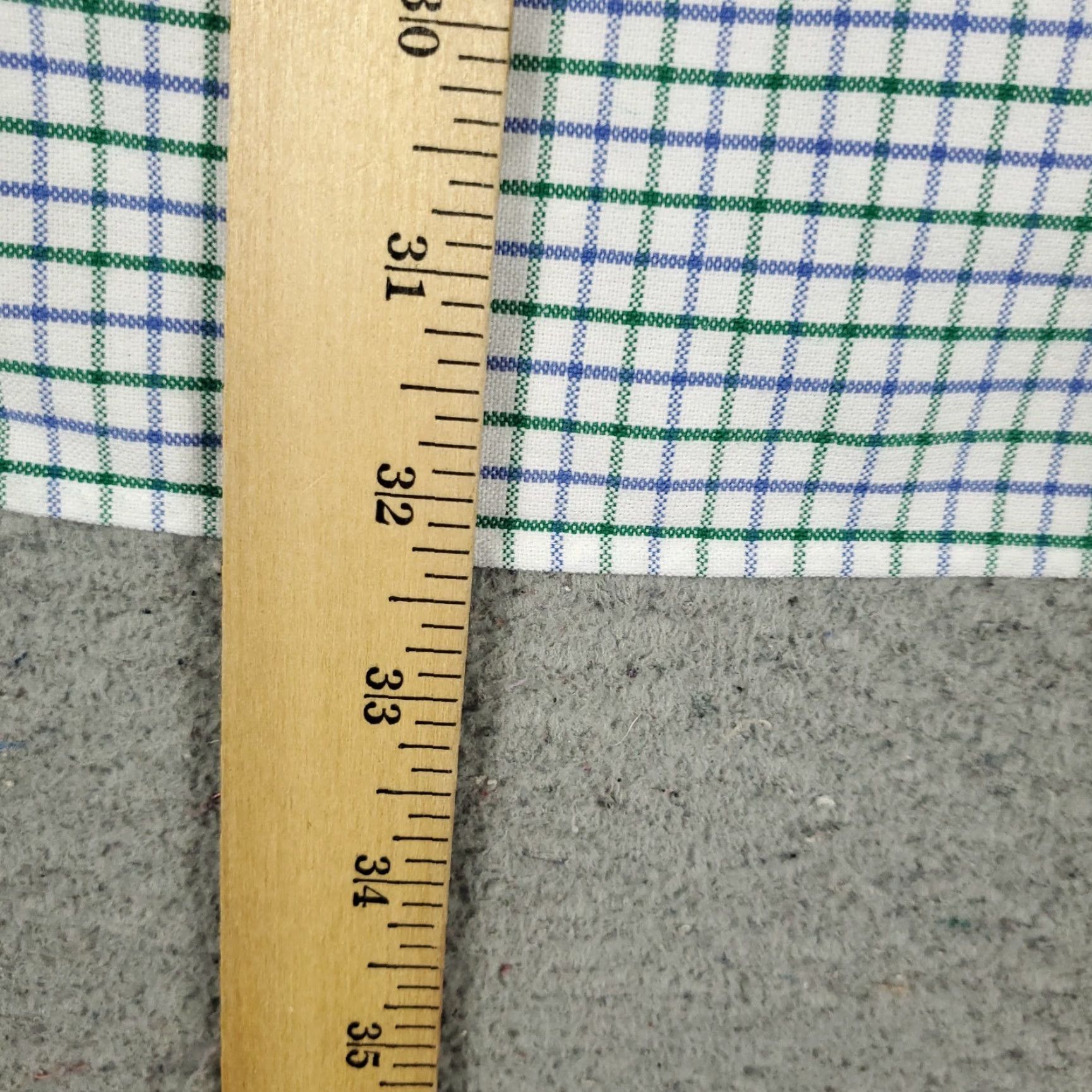 Ralph Lauren Ralph Lauren Shirt Mens 18 Blue Check Classic Fit Dress Button Up Long Sleeve Size 48R - 5 Thumbnail