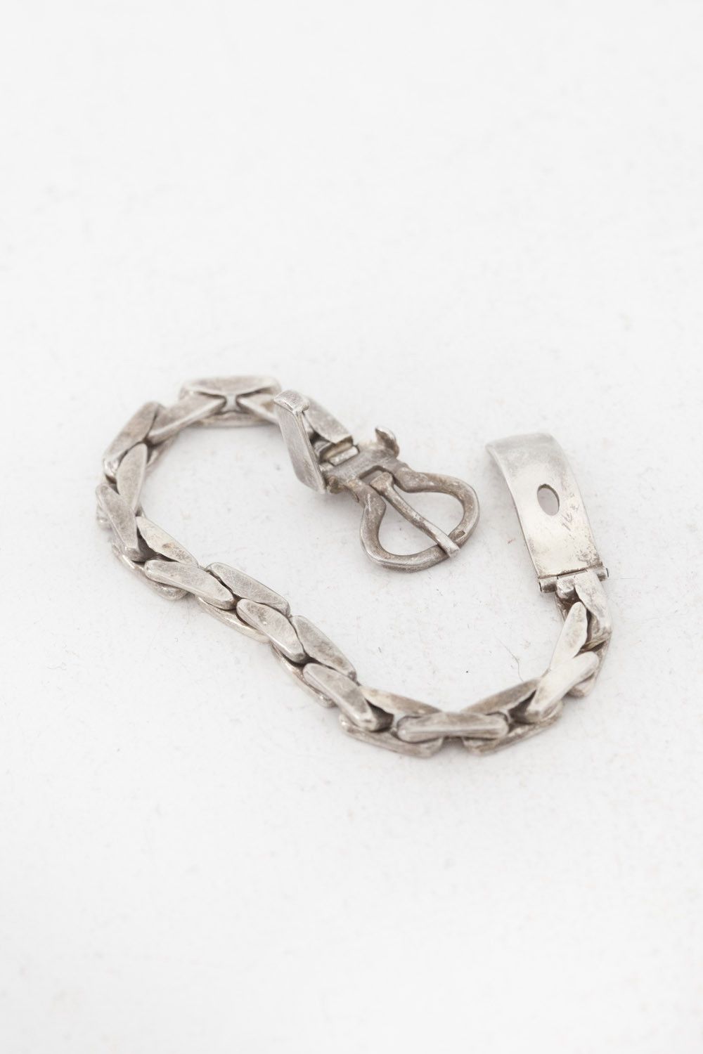 Vintage Vintage sterling silver boucle de sellier bracelet Size ONE SIZE - 1 Thumbnail